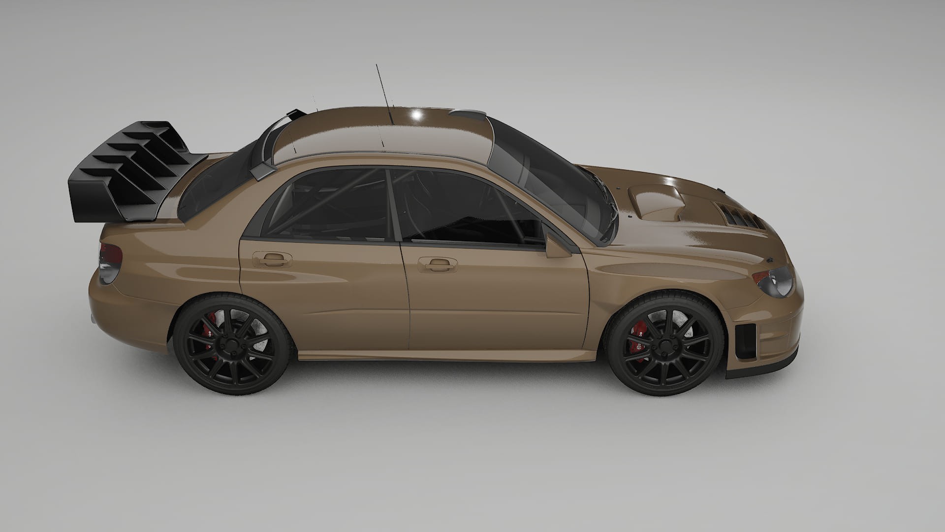 Subaru Impreza WRC GD TPU Lakbeschermingsfolie | SAHARA Kleurveranderende PPF – Volledig Voorgesneden Kit