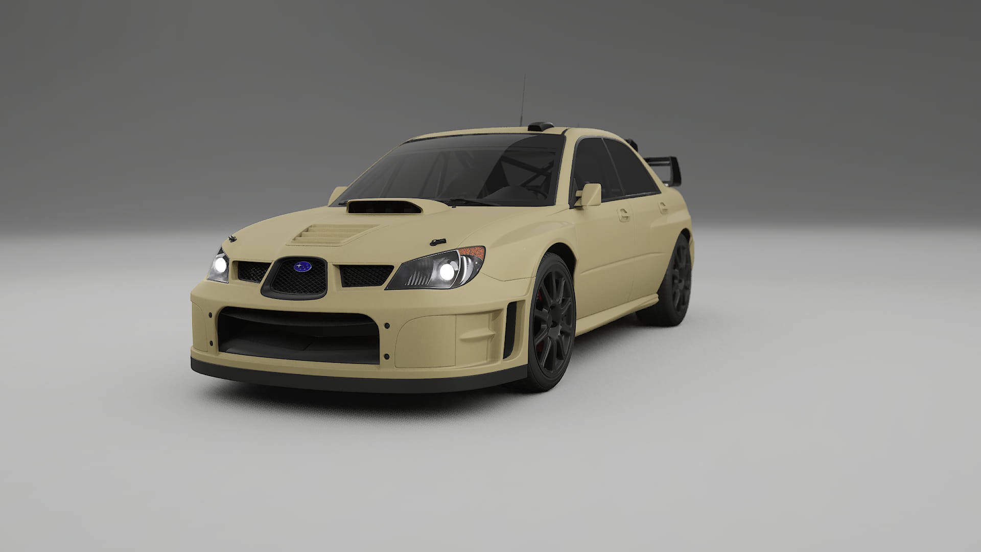 Subaru Impreza WRC GD TPU Lakbeschermingsfolie | SAND Kleurveranderende PPF – Volledig Voorgesneden Kit