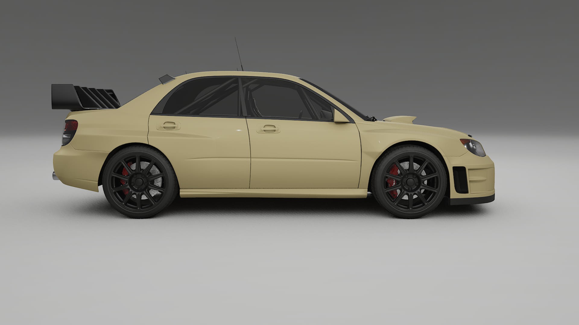 Subaru Impreza WRC GD TPU Lakbeschermingsfolie | SAND Kleurveranderende PPF – Volledig Voorgesneden Kit