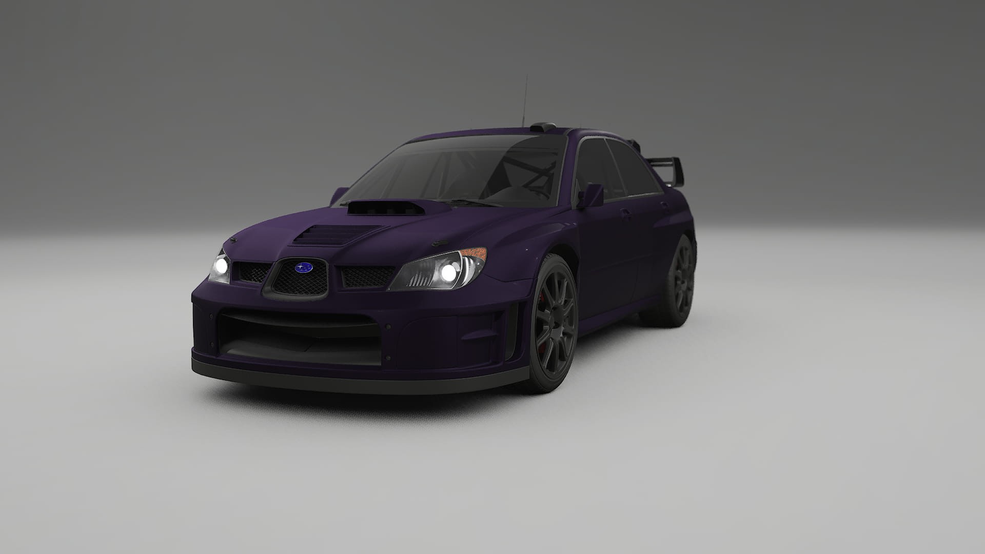 Subaru Impreza WRC GD TPU Lakbeschermingsfolie | VIOLET Kleurveranderende PPF – Volledig Voorgesneden Kit