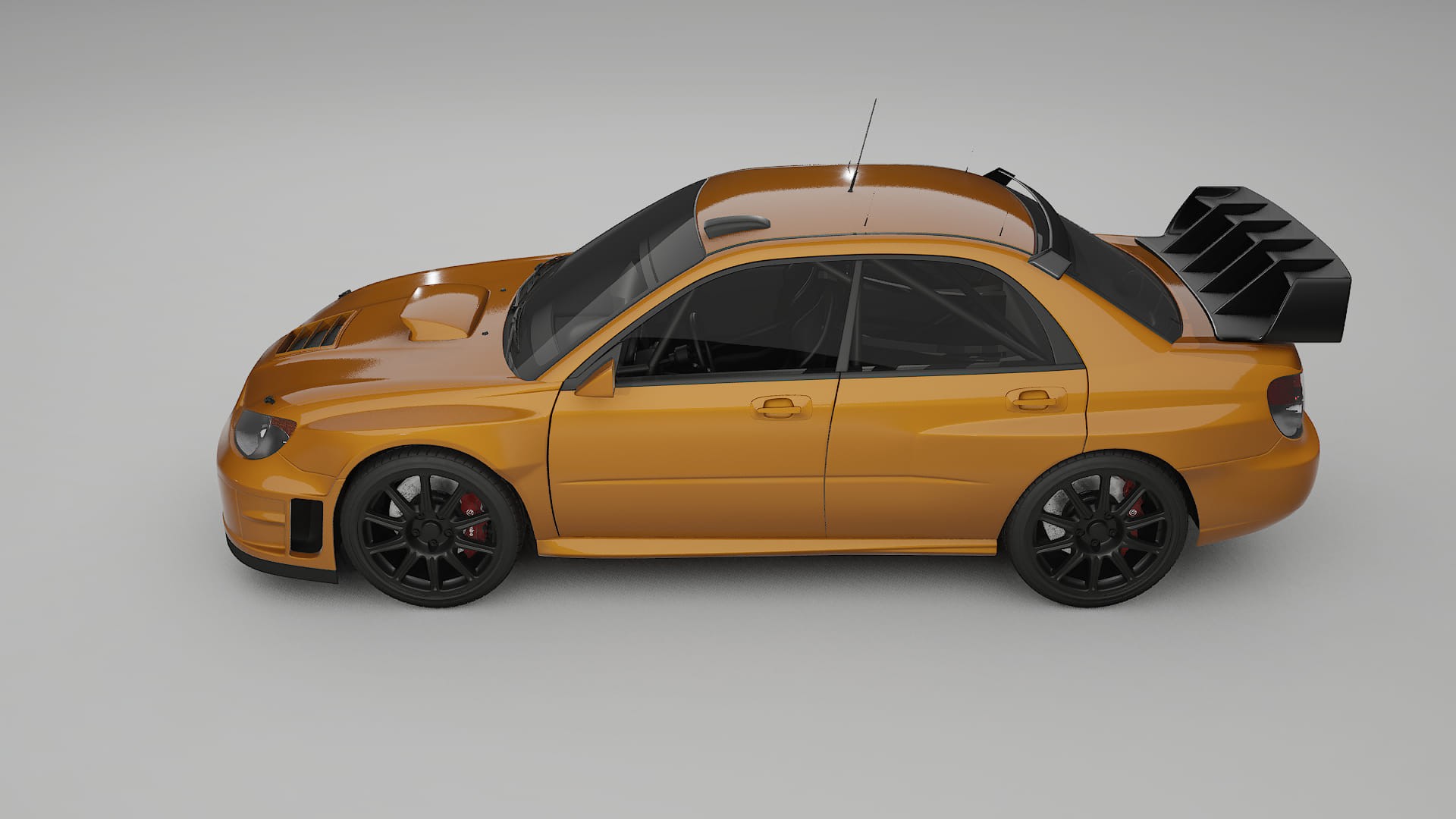 Subaru Impreza WRC GD TPU Lakbeschermingsfolie | DAISY Kleurveranderende PPF – Volledig Voorgesneden Kit