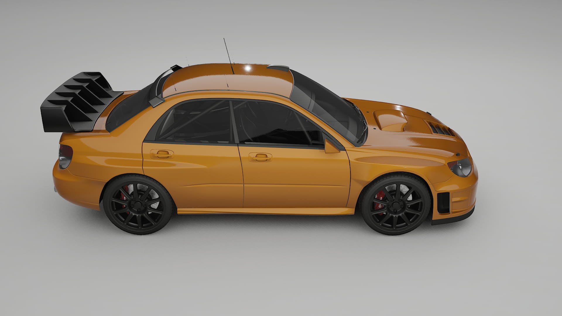 Subaru Impreza WRC GD TPU Lakbeschermingsfolie | DAISY Kleurveranderende PPF – Volledig Voorgesneden Kit