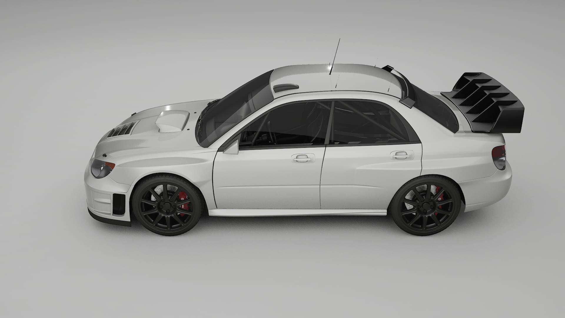 Subaru Impreza WRC GD TPU Lakbeschermingsfolie | PEARL Kleurveranderende PPF – Volledig Voorgesneden Kit