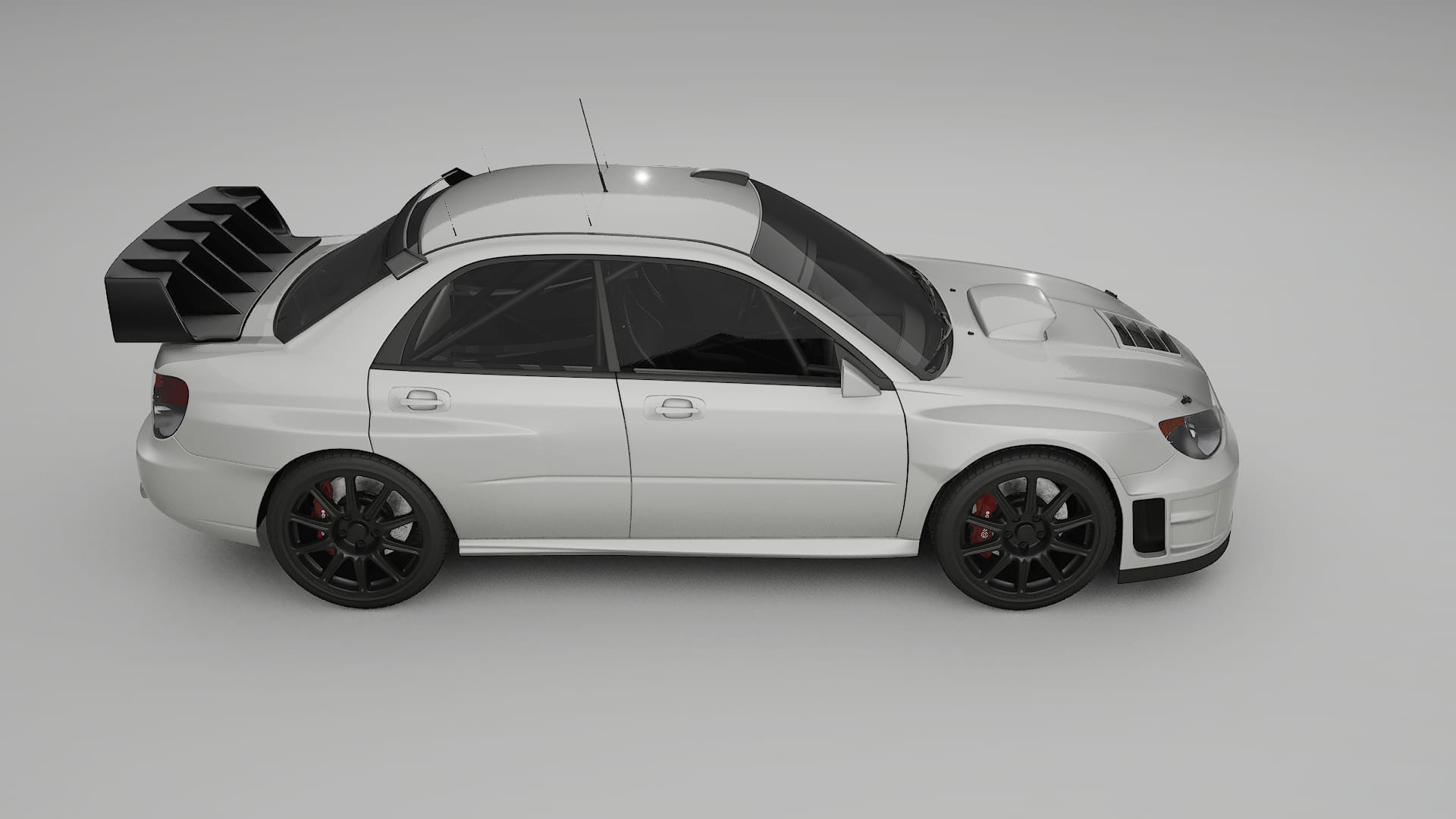 Subaru Impreza WRC GD TPU Lakbeschermingsfolie | PEARL Kleurveranderende PPF – Volledig Voorgesneden Kit