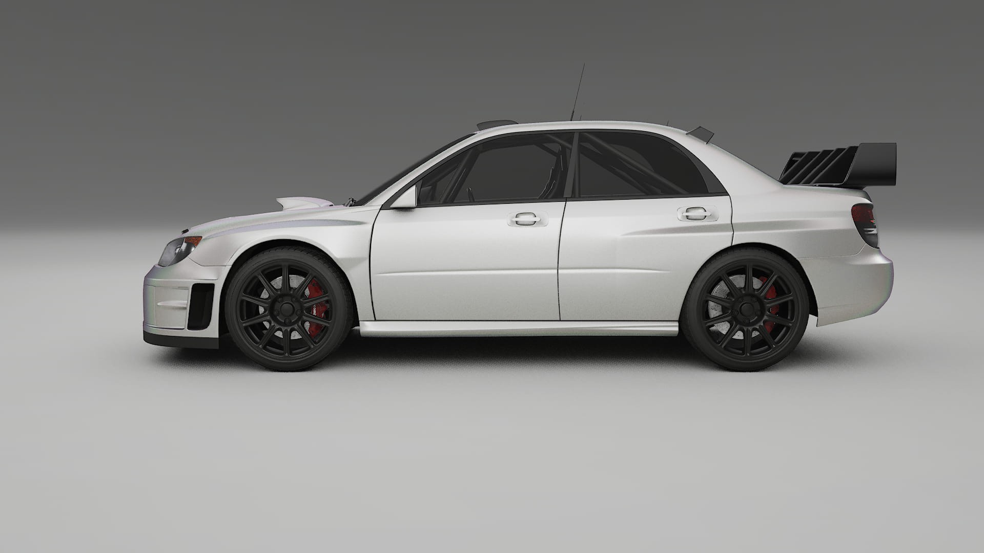 Subaru Impreza WRC GD TPU Lakbeschermingsfolie | NEBULA Kleurveranderende PPF – Volledig Voorgesneden Kit