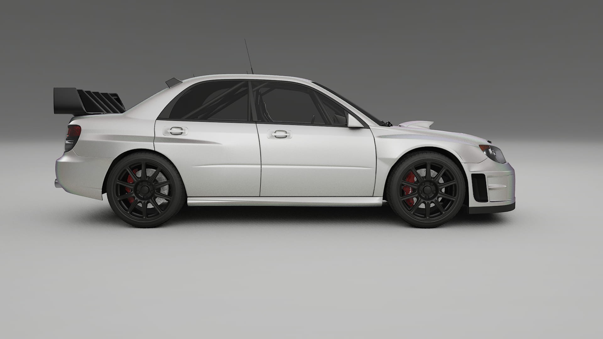 Subaru Impreza WRC GD TPU Lakbeschermingsfolie | NEBULA Kleurveranderende PPF – Volledig Voorgesneden Kit