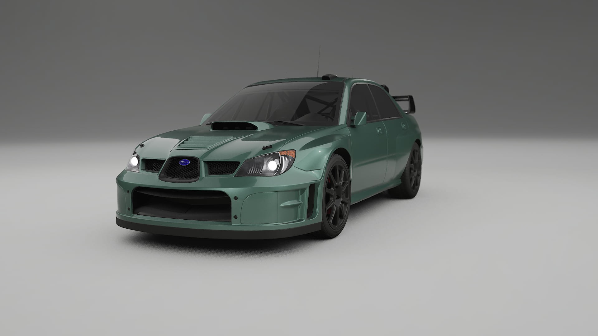 Subaru Impreza WRC GD TPU Lakbeschermingsfolie | EVERGREEN Kleurveranderende PPF – Volledig Voorgesneden Kit