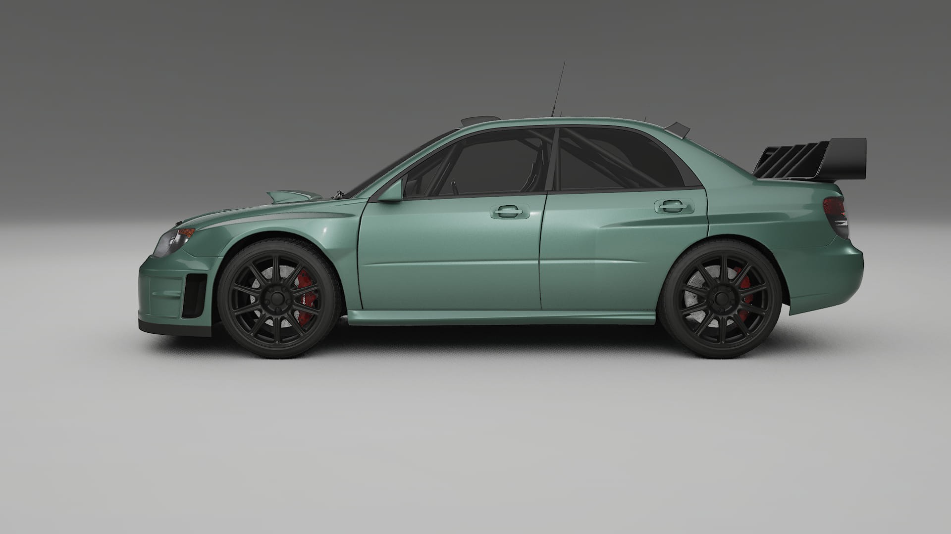 Subaru Impreza WRC GD TPU Lakbeschermingsfolie | EVERGREEN Kleurveranderende PPF – Volledig Voorgesneden Kit