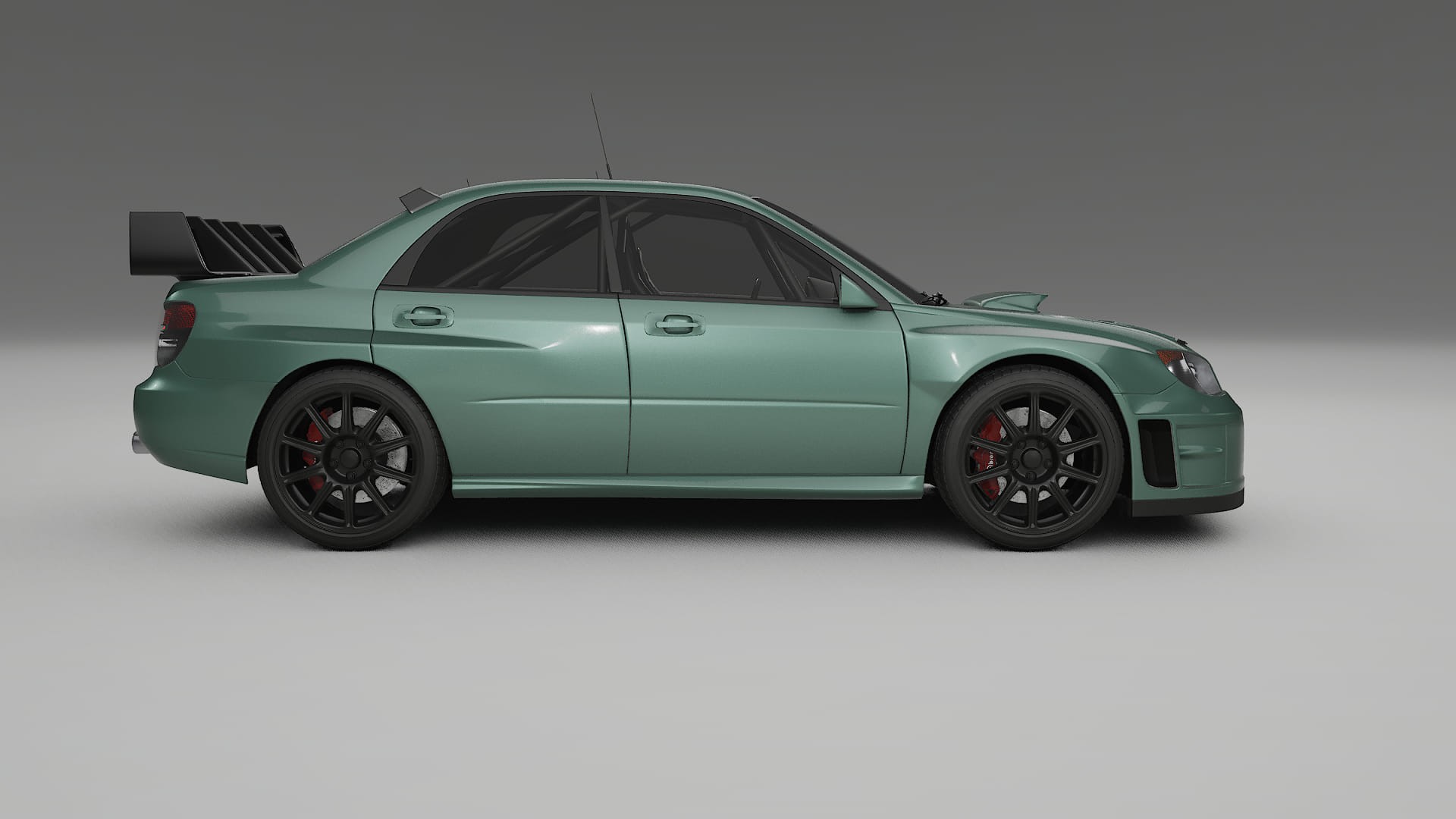 Subaru Impreza WRC GD TPU Lakbeschermingsfolie | EVERGREEN Kleurveranderende PPF – Volledig Voorgesneden Kit