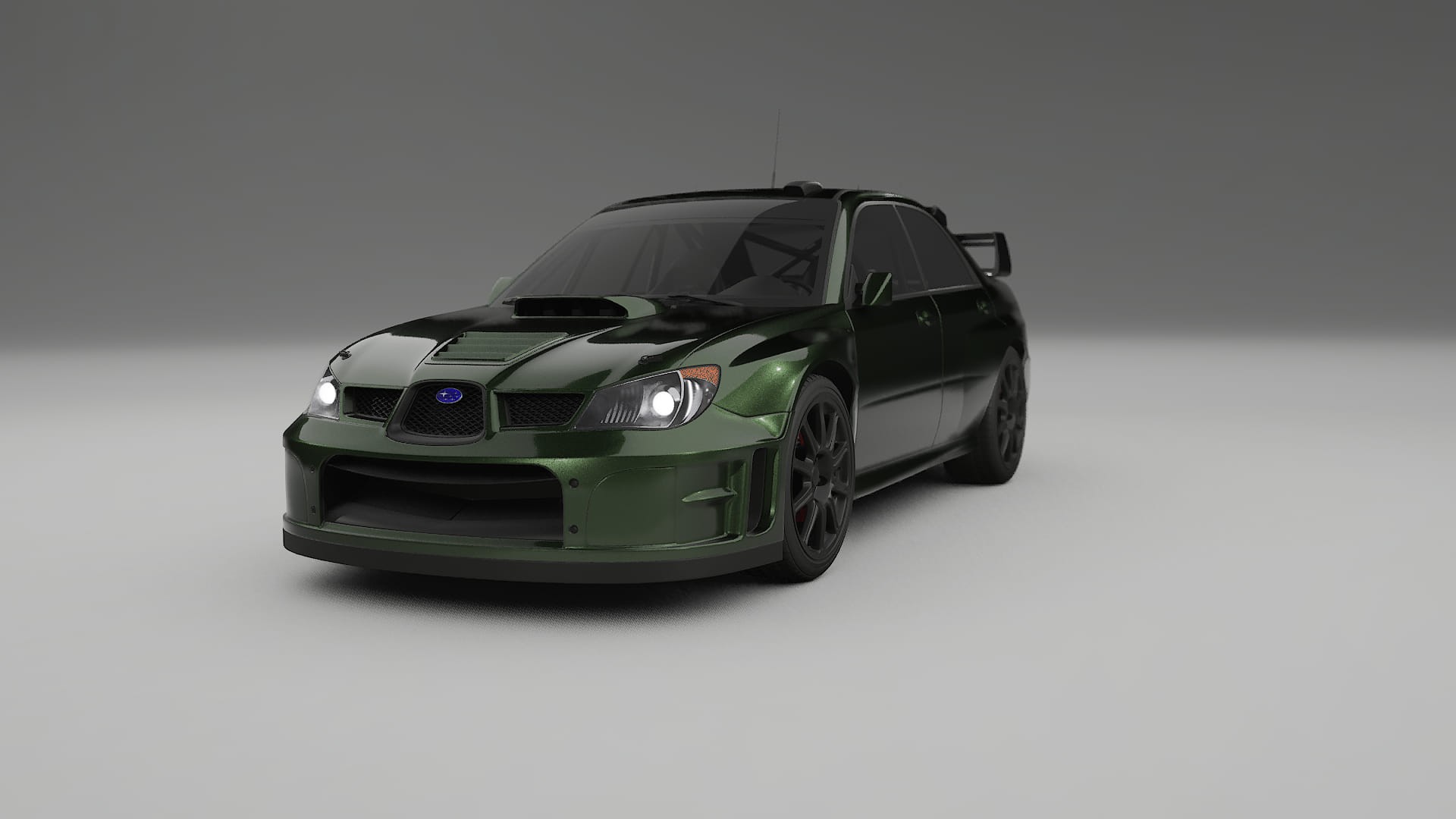 Subaru Impreza WRC GD TPU Lakbeschermingsfolie | LAGOON Kleurveranderende PPF – Volledig Voorgesneden Kit