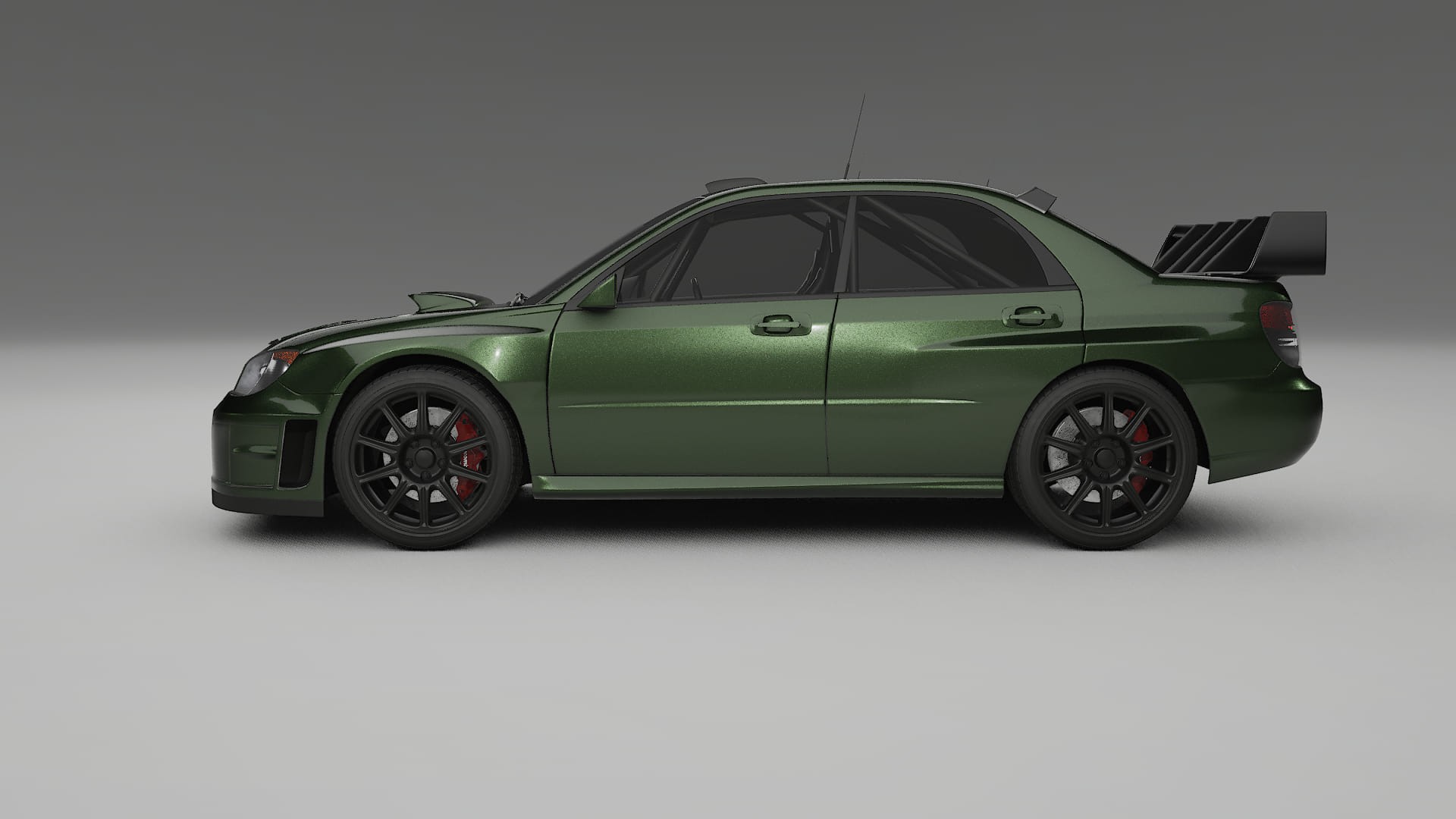 Subaru Impreza WRC GD TPU Lakbeschermingsfolie | LAGOON Kleurveranderende PPF – Volledig Voorgesneden Kit