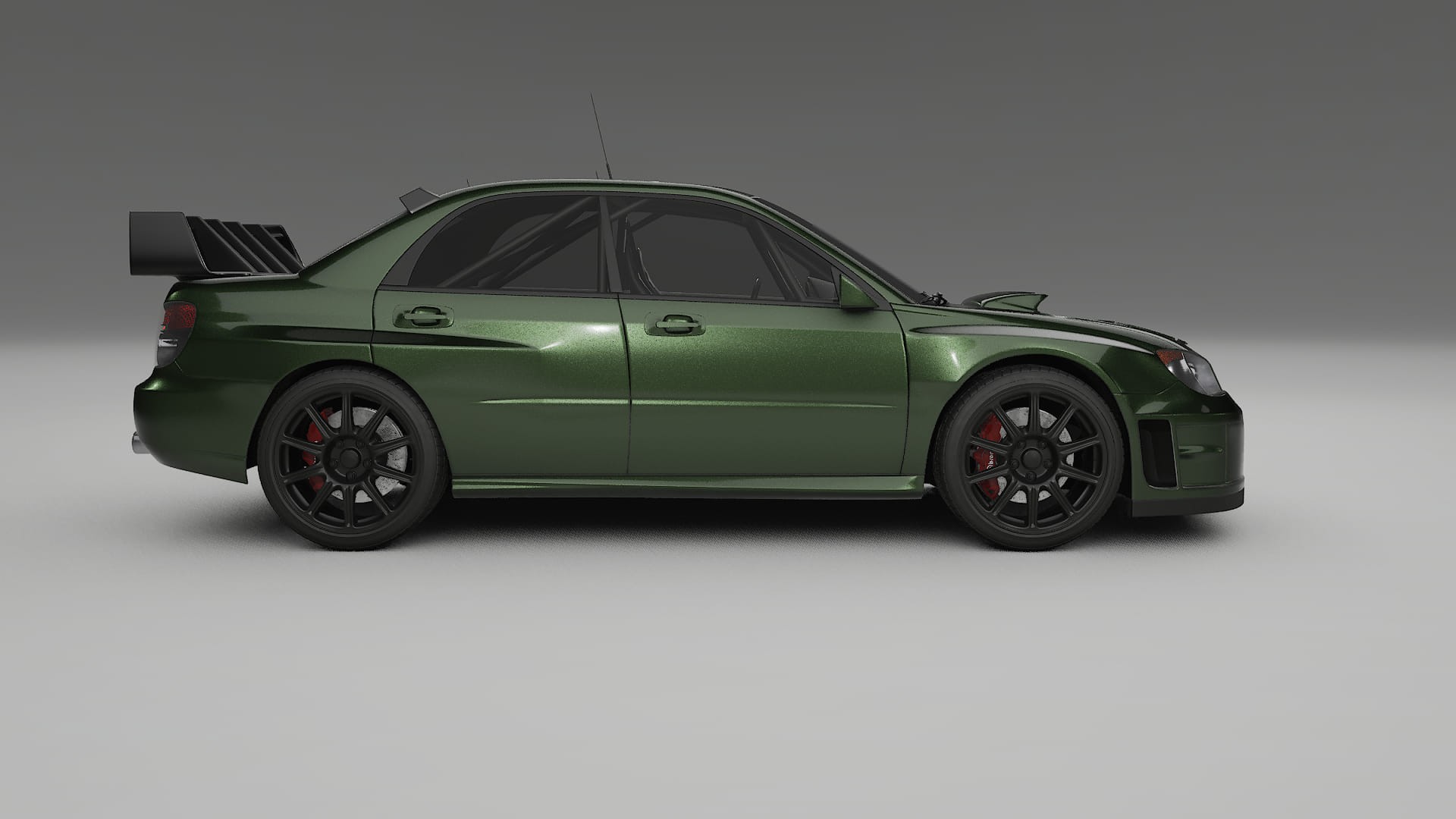 Subaru Impreza WRC GD TPU Lakbeschermingsfolie | LAGOON Kleurveranderende PPF – Volledig Voorgesneden Kit