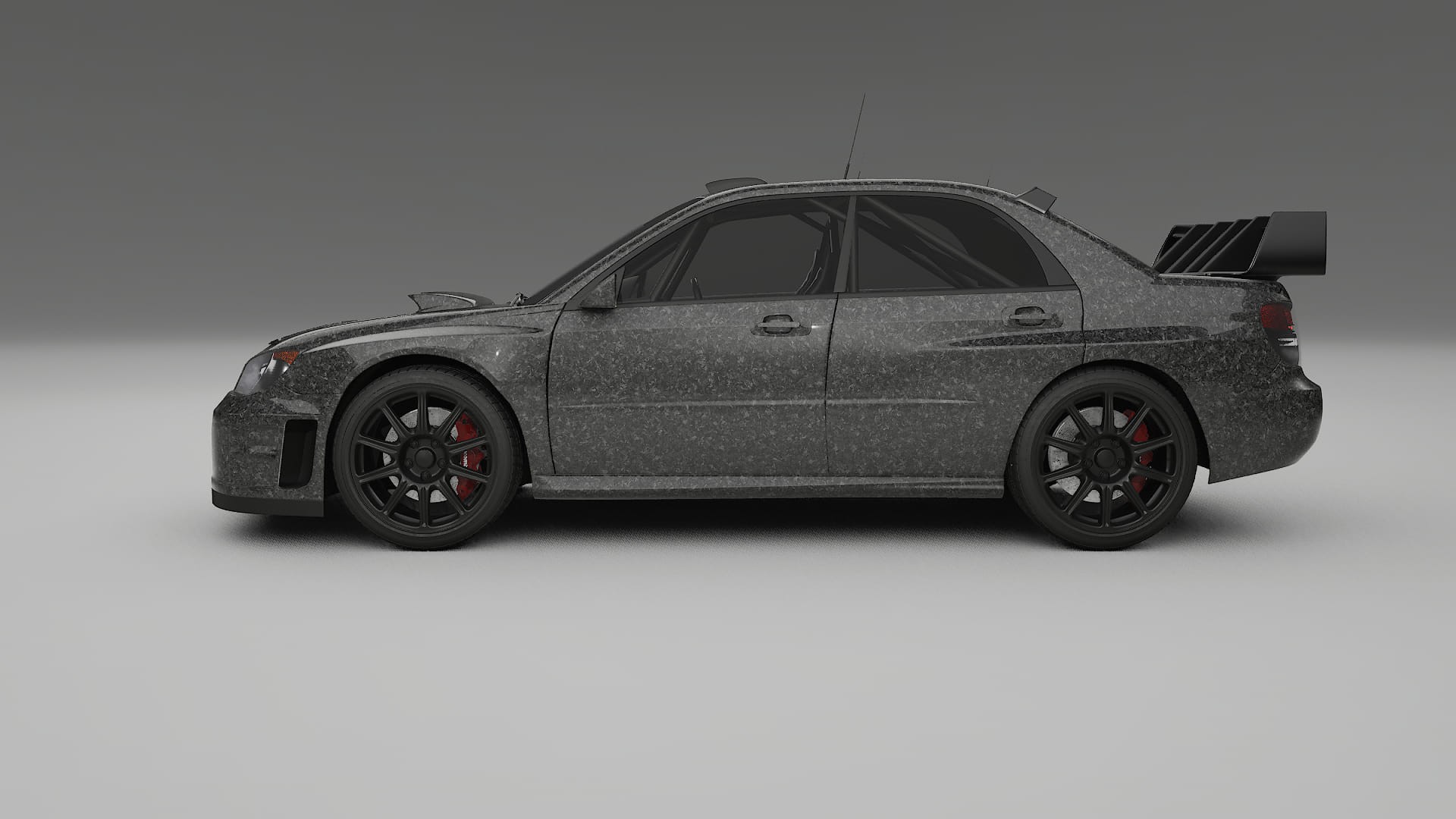 Subaru Impreza WRC GD TPU Lakbeschermingsfolie | FORGED S Kleurveranderende PPF – Volledig Voorgesneden Kit