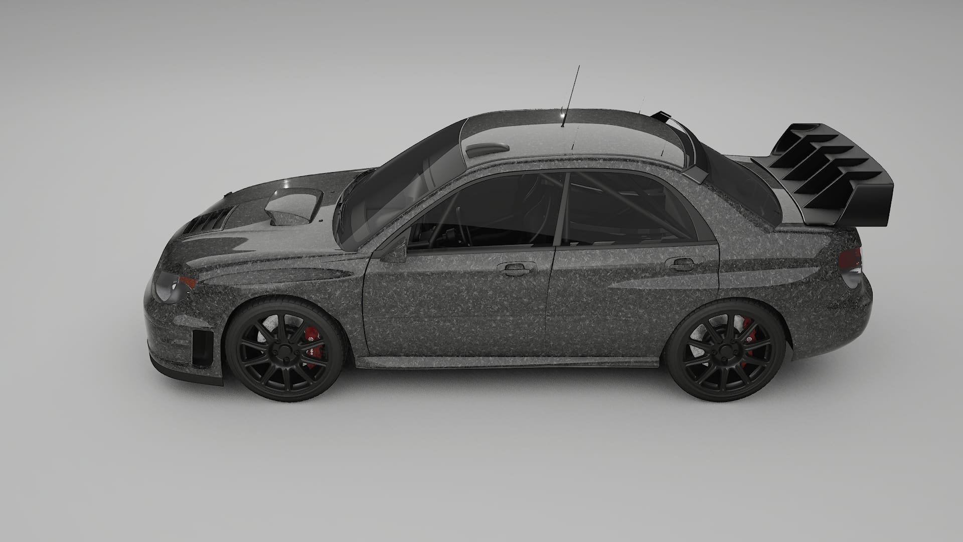 Subaru Impreza WRC GD TPU Lakbeschermingsfolie | FORGED S Kleurveranderende PPF – Volledig Voorgesneden Kit