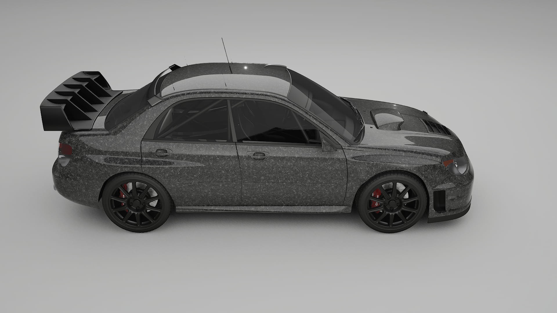 Subaru Impreza WRC GD TPU Lakbeschermingsfolie | FORGED S Kleurveranderende PPF – Volledig Voorgesneden Kit