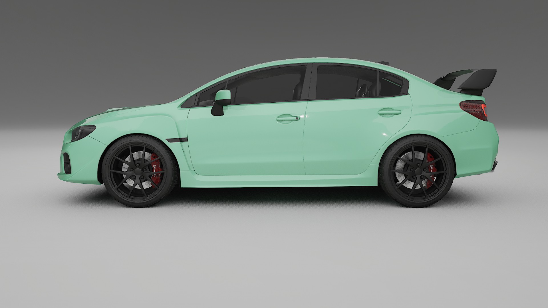 Subaru Impreza WRX Sti VA prefacelift pre LCI TPU Lakbeschermingsfolie | DUSTY Kleurveranderende PPF – Volledig Voorgesneden K