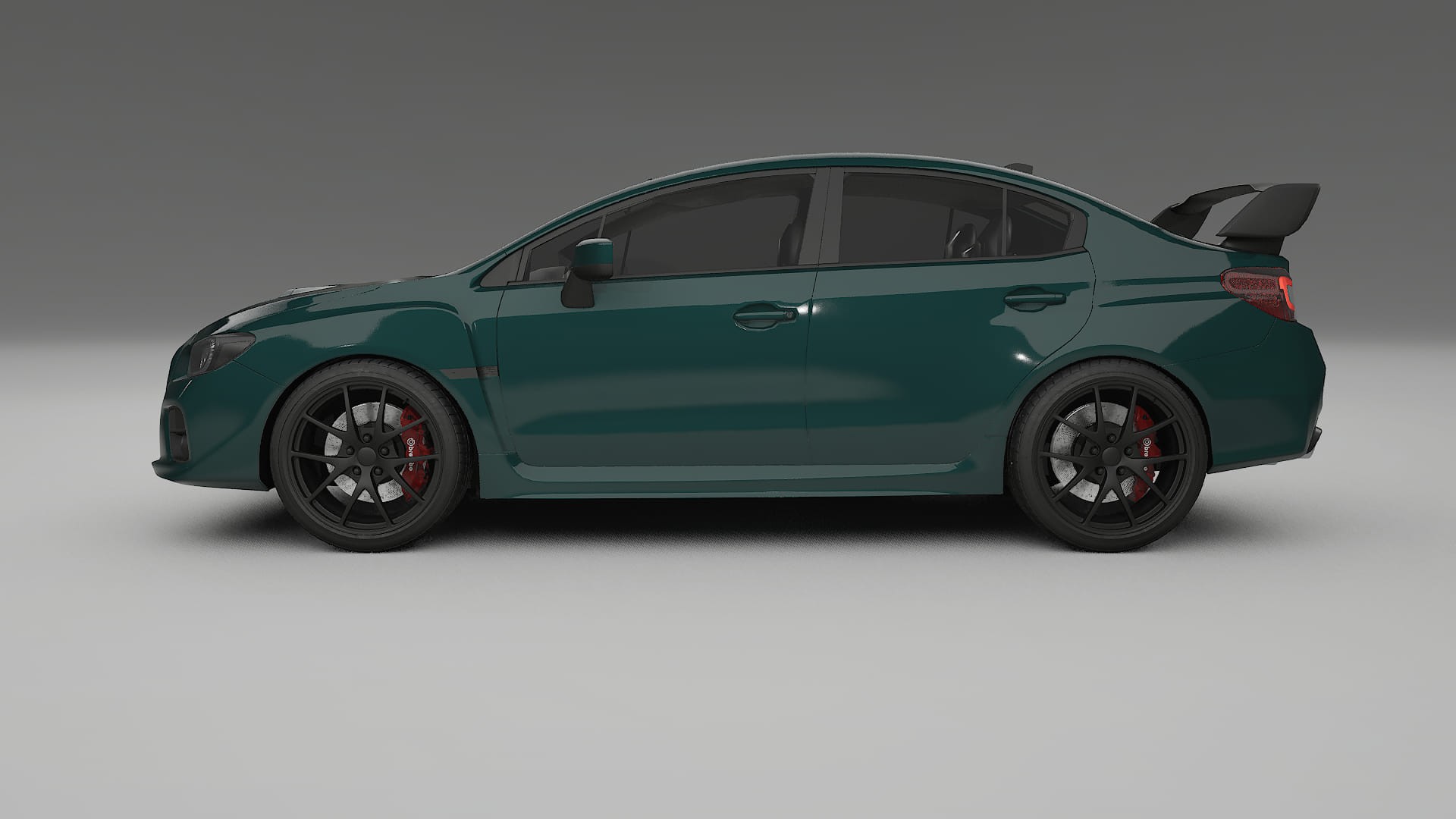 Subaru Impreza WRX Sti VA prefacelift pre LCI TPU Lakbeschermingsfolie | INFERNO Kleurveranderende PPF – Volledig Voorgesneden