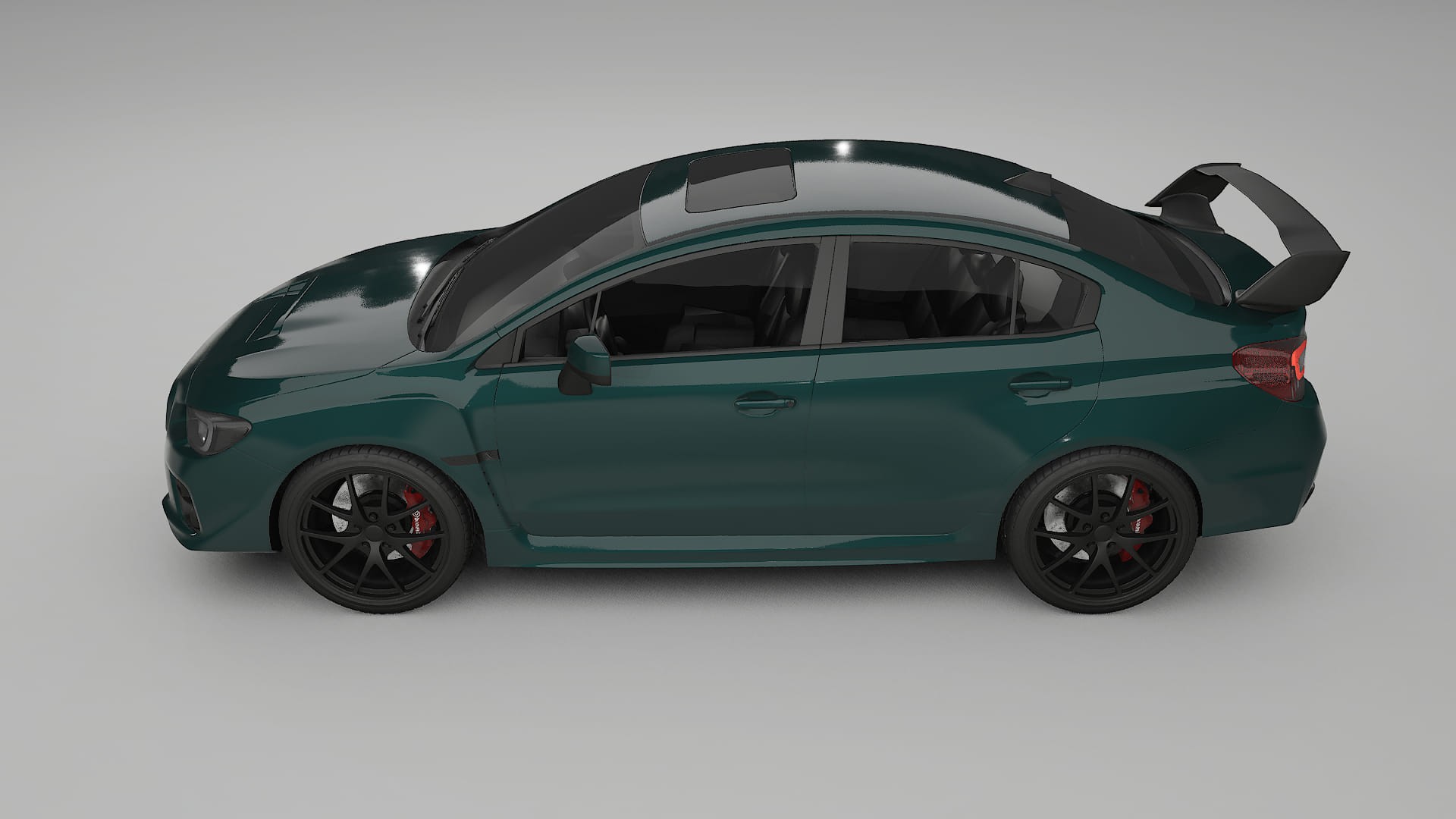 Subaru Impreza WRX Sti VA prefacelift pre LCI TPU Lakbeschermingsfolie | INFERNO Kleurveranderende PPF – Volledig Voorgesneden