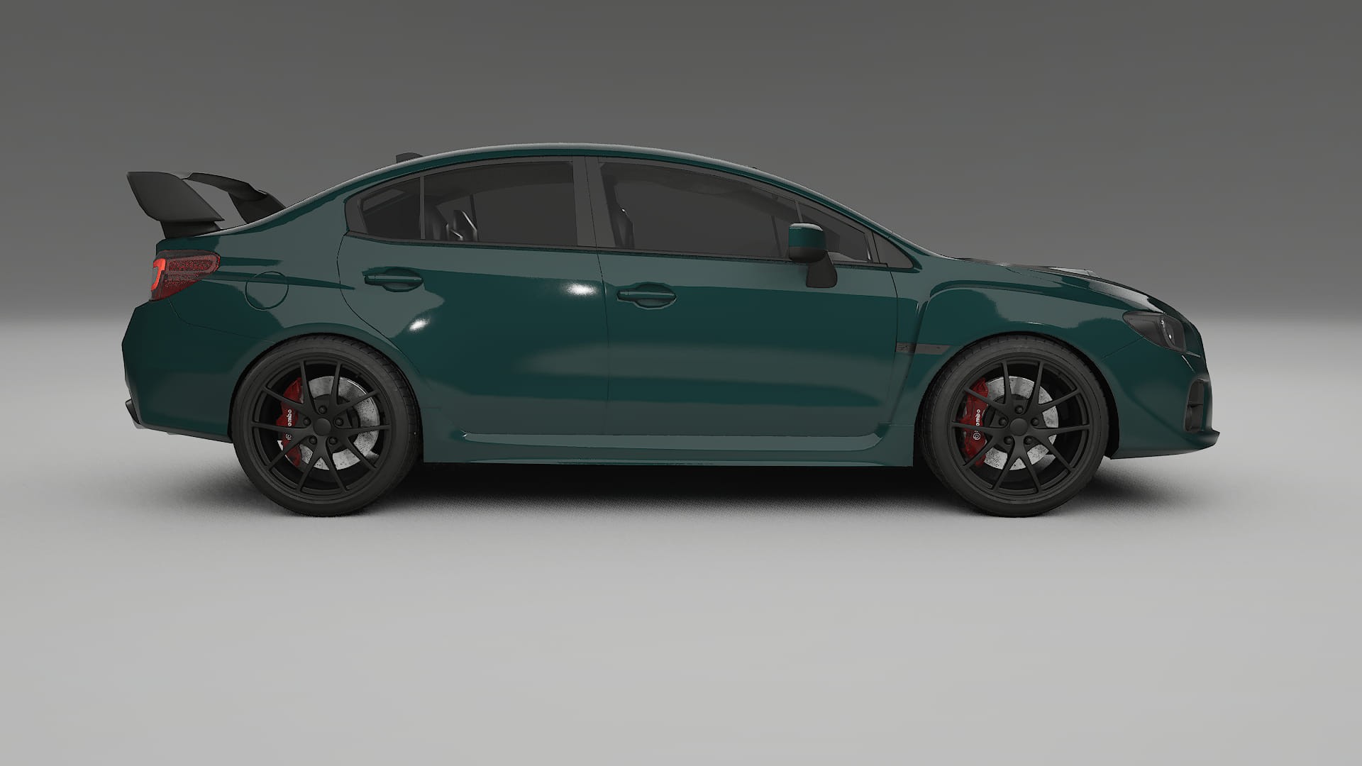 Subaru Impreza WRX Sti VA prefacelift pre LCI TPU Lakbeschermingsfolie | INFERNO Kleurveranderende PPF – Volledig Voorgesneden