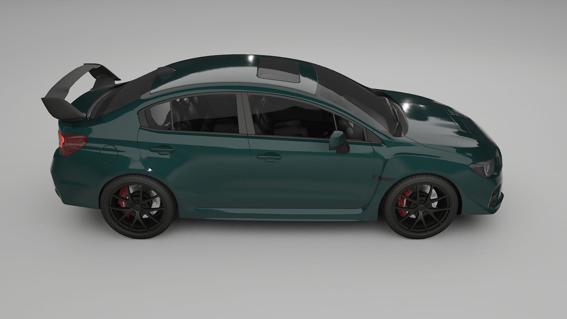 Subaru Impreza WRX Sti VA prefacelift pre LCI TPU Lakbeschermingsfolie | INFERNO Kleurveranderende PPF – Volledig Voorgesneden