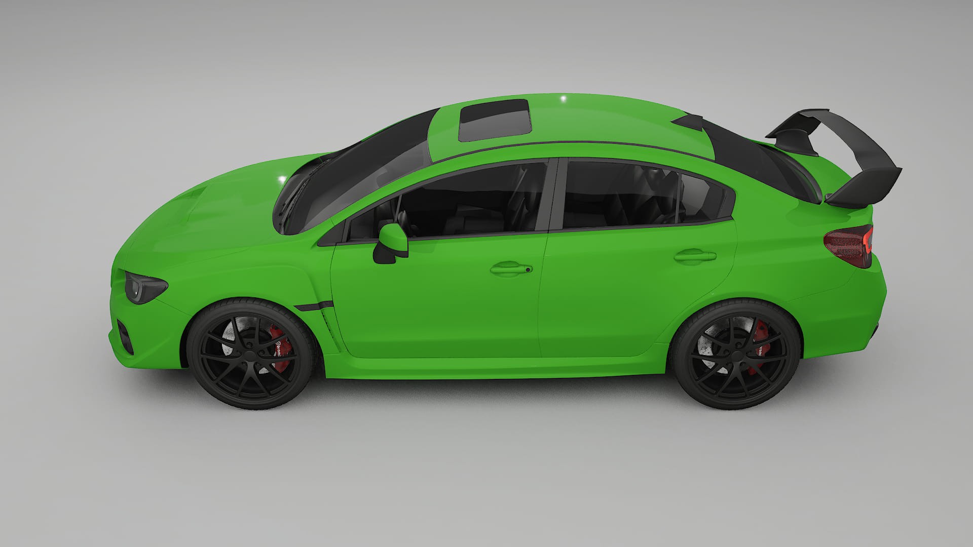 Subaru Impreza WRX Sti VA prefacelift pre LCI TPU Lakbeschermingsfolie | VENOM Kleurveranderende PPF – Volledig Voorgesneden K