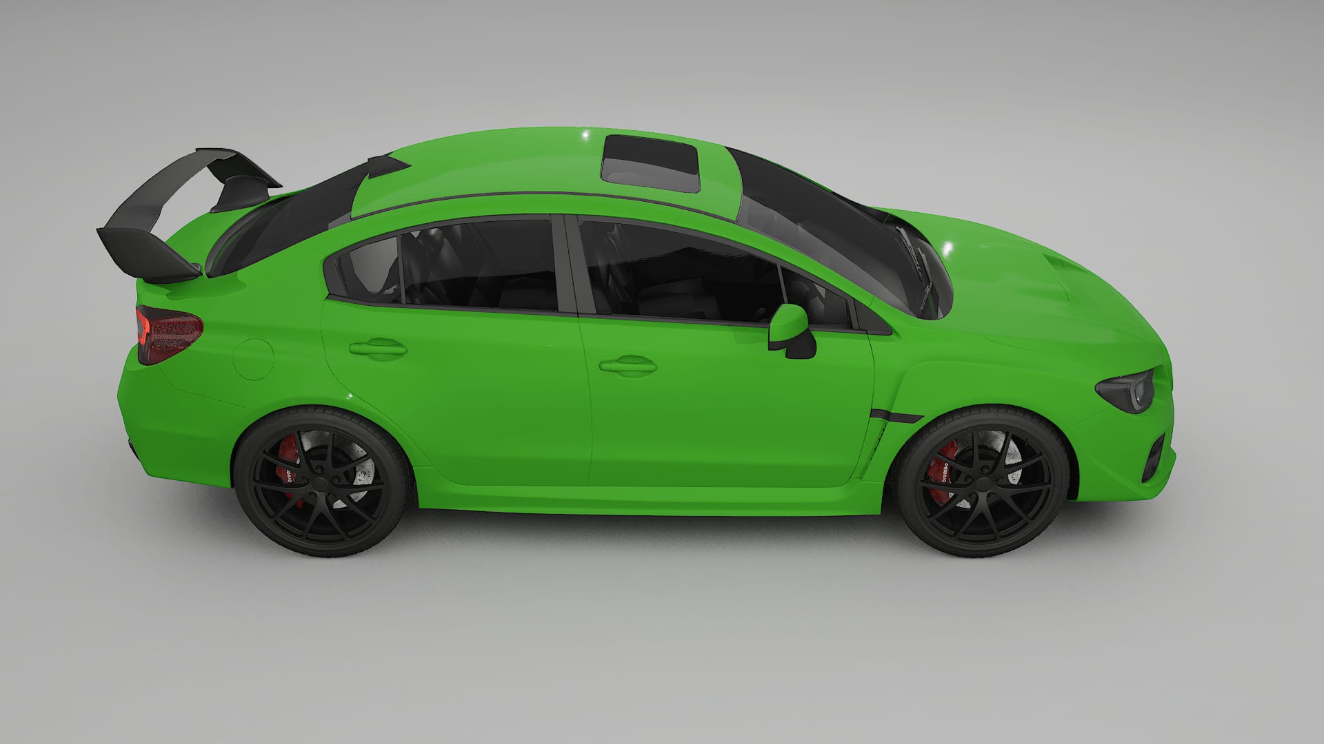 Subaru Impreza WRX Sti VA prefacelift pre LCI TPU Lakbeschermingsfolie | VENOM Kleurveranderende PPF – Volledig Voorgesneden K