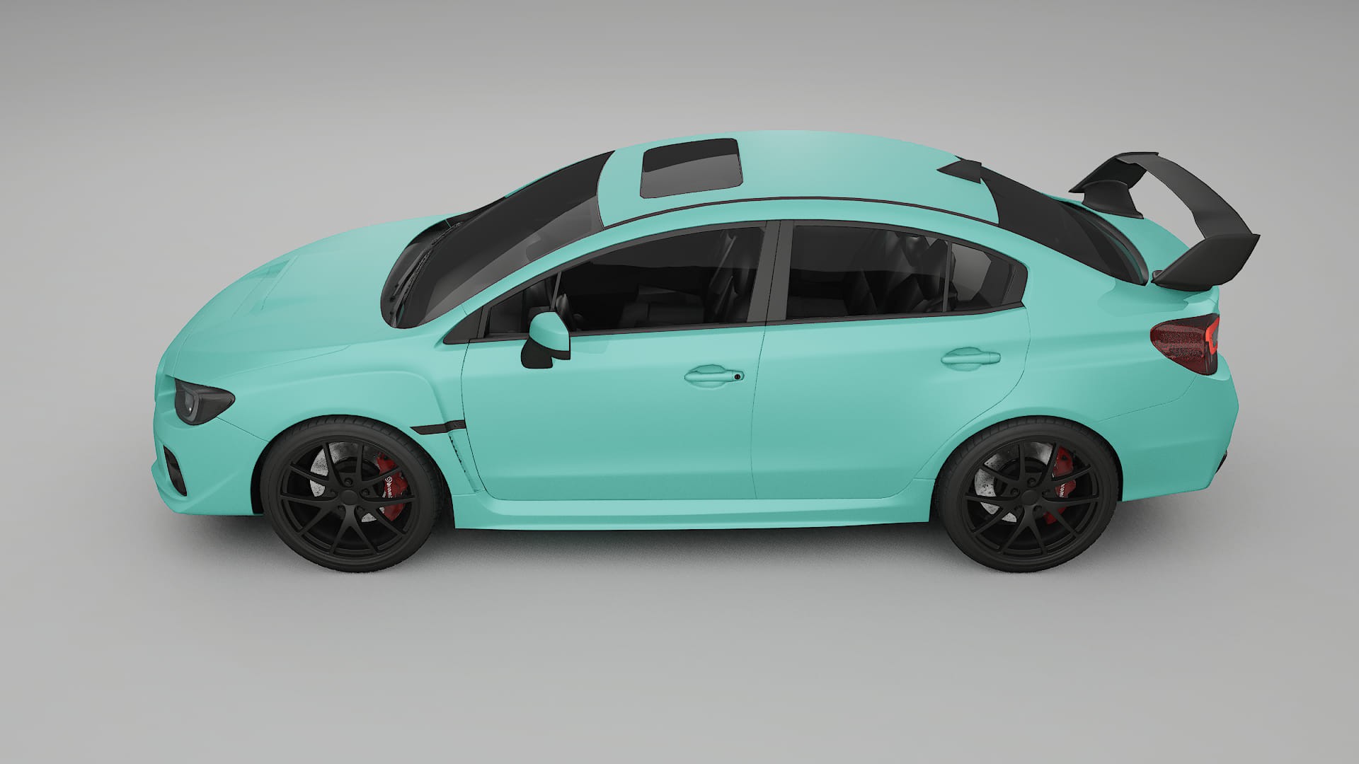 Subaru Impreza WRX Sti VA prefacelift pre LCI TPU Lakbeschermingsfolie | FROST Kleurveranderende PPF – Volledig Voorgesneden K