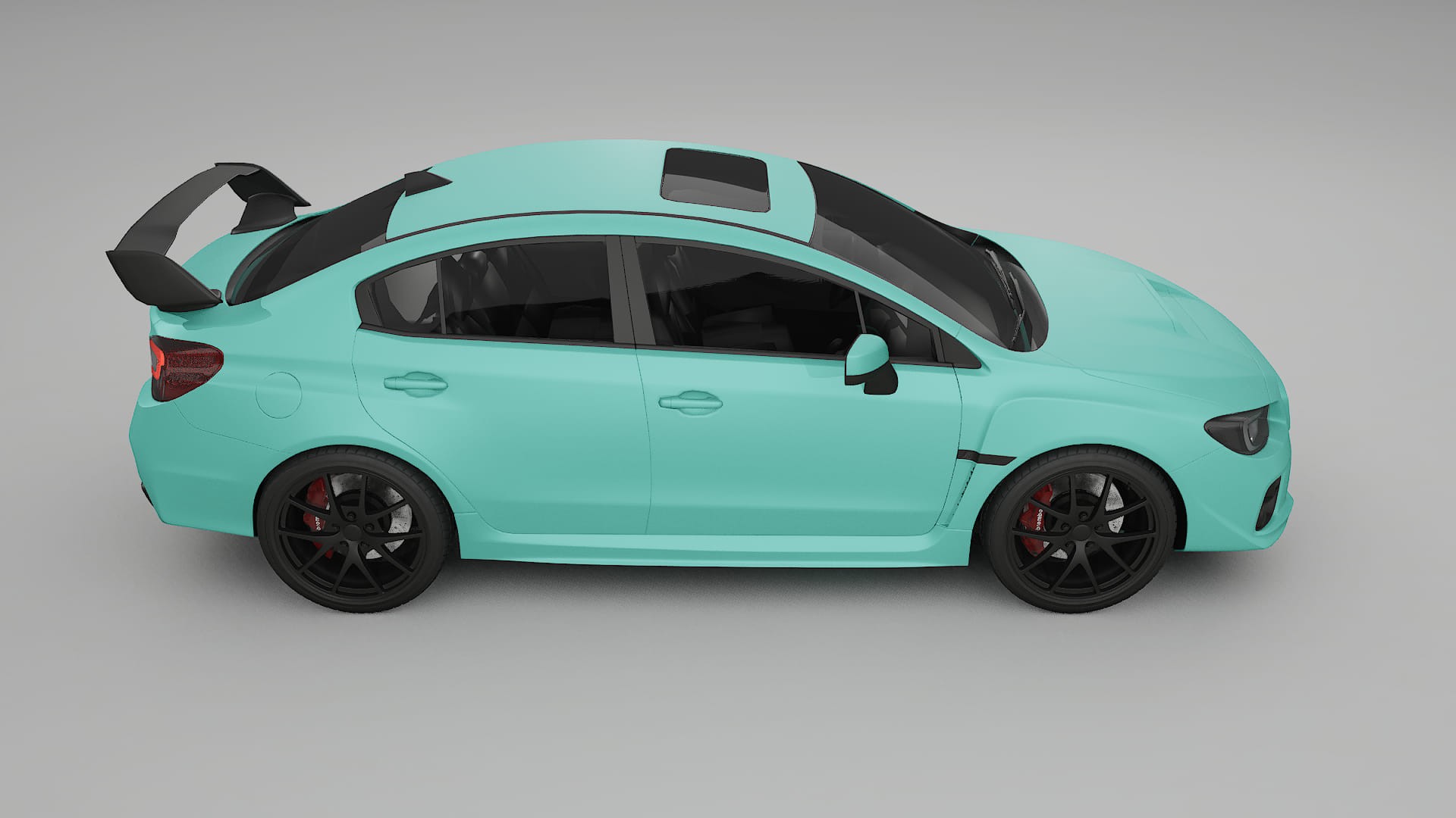 Subaru Impreza WRX Sti VA prefacelift pre LCI TPU Lakbeschermingsfolie | FROST Kleurveranderende PPF – Volledig Voorgesneden K