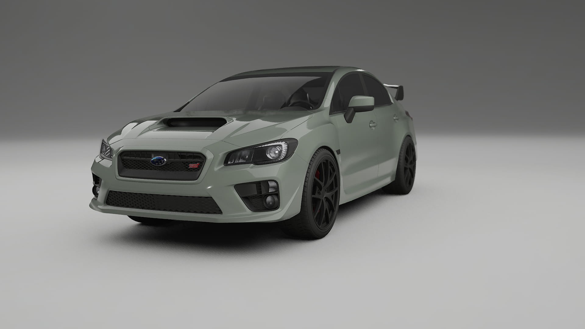Subaru Impreza WRX Sti VA prefacelift pre LCI TPU Lakbeschermingsfolie | SLATE Kleurveranderende PPF – Volledig Voorgesneden K