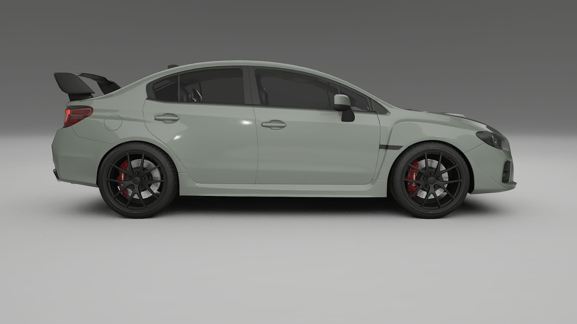 Subaru Impreza WRX Sti VA prefacelift pre LCI TPU Lakbeschermingsfolie | SLATE Kleurveranderende PPF – Volledig Voorgesneden K