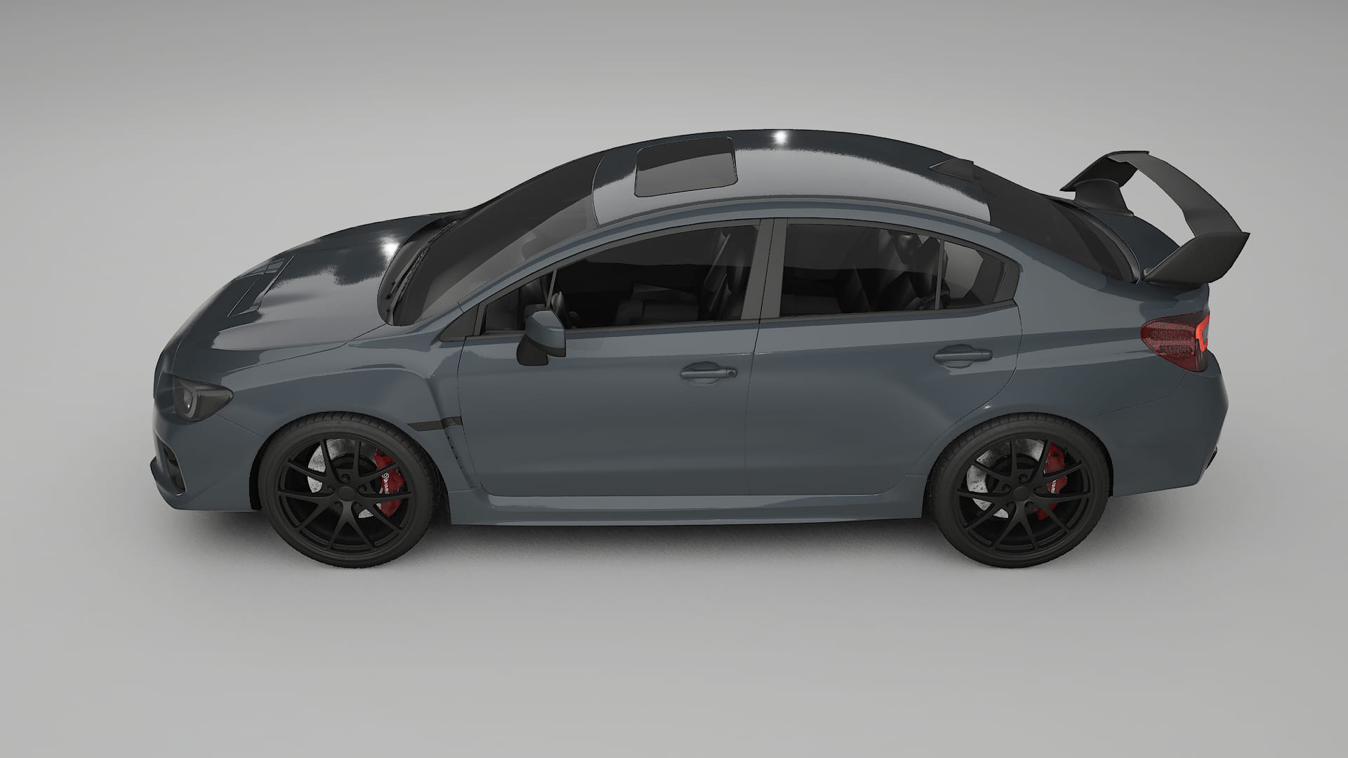Subaru Impreza WRX Sti VA prefacelift pre LCI TPU Lakbeschermingsfolie | GRANITE Kleurveranderende PPF – Volledig Voorgesneden
