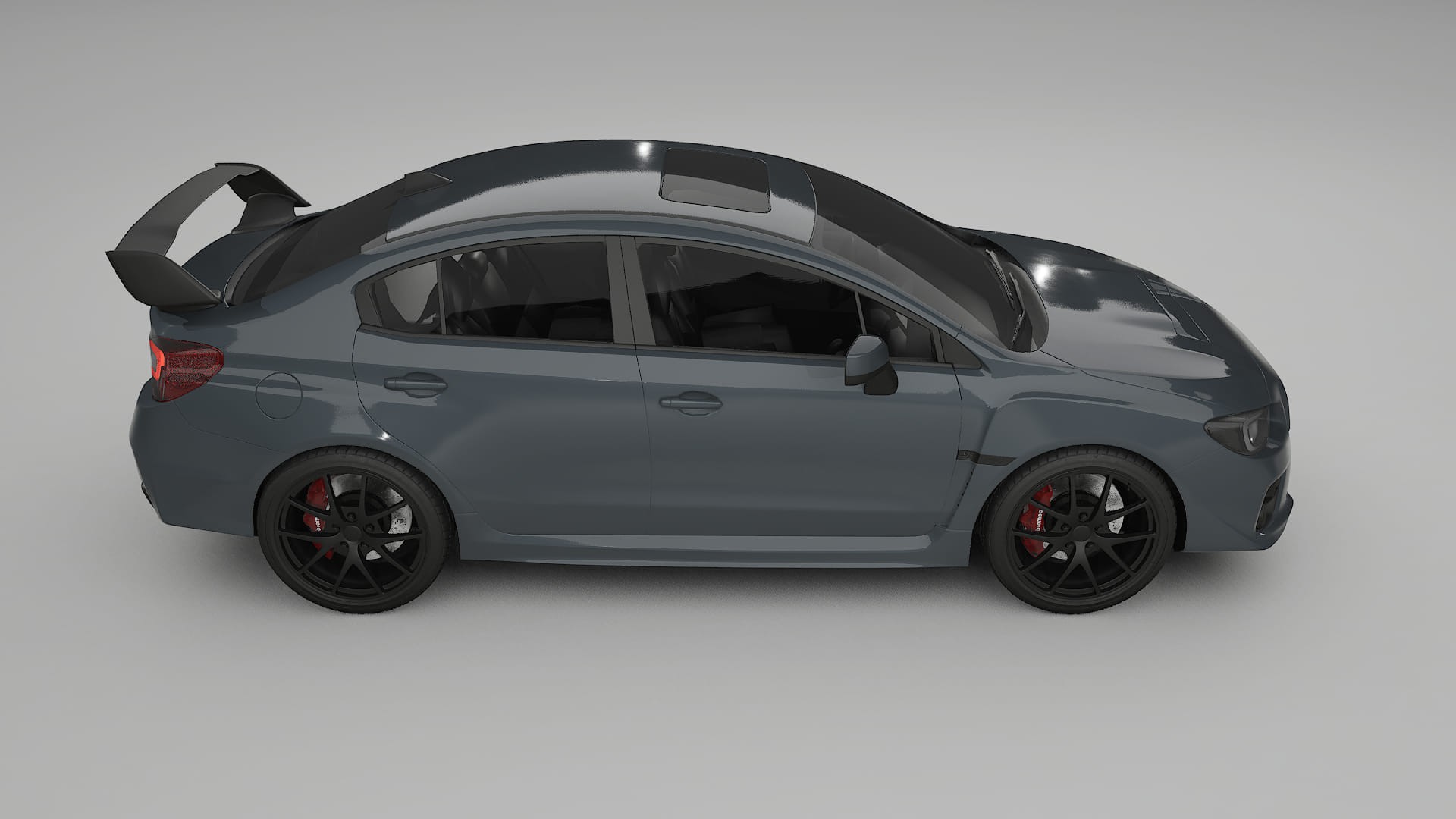 Subaru Impreza WRX Sti VA prefacelift pre LCI TPU Lakbeschermingsfolie | GRANITE Kleurveranderende PPF – Volledig Voorgesneden