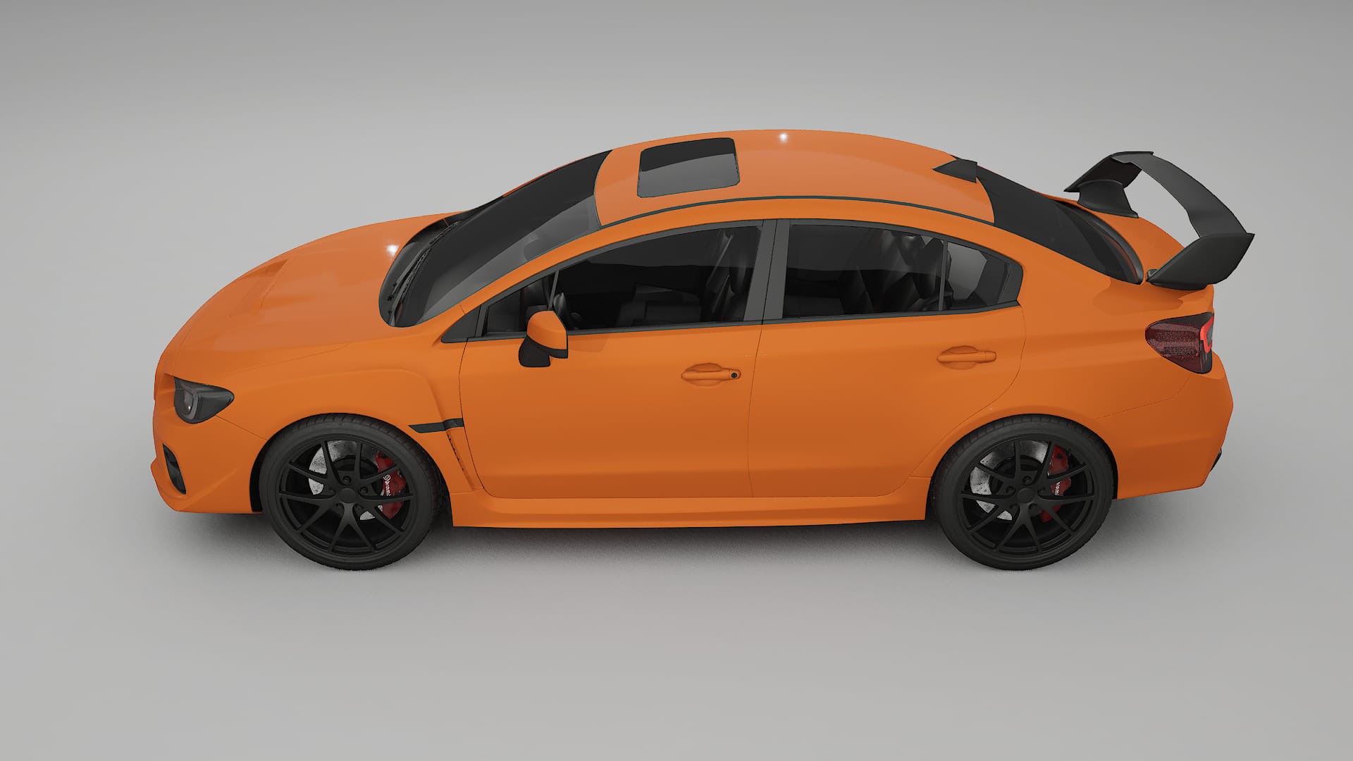 Subaru Impreza WRX Sti VA prefacelift pre LCI TPU Lakbeschermingsfolie | ROCKET Kleurveranderende PPF – Volledig Voorgesneden 