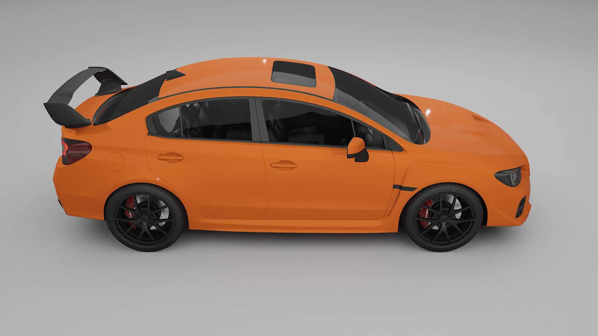 Subaru Impreza WRX Sti VA prefacelift pre LCI TPU Lakbeschermingsfolie | ROCKET Kleurveranderende PPF – Volledig Voorgesneden 