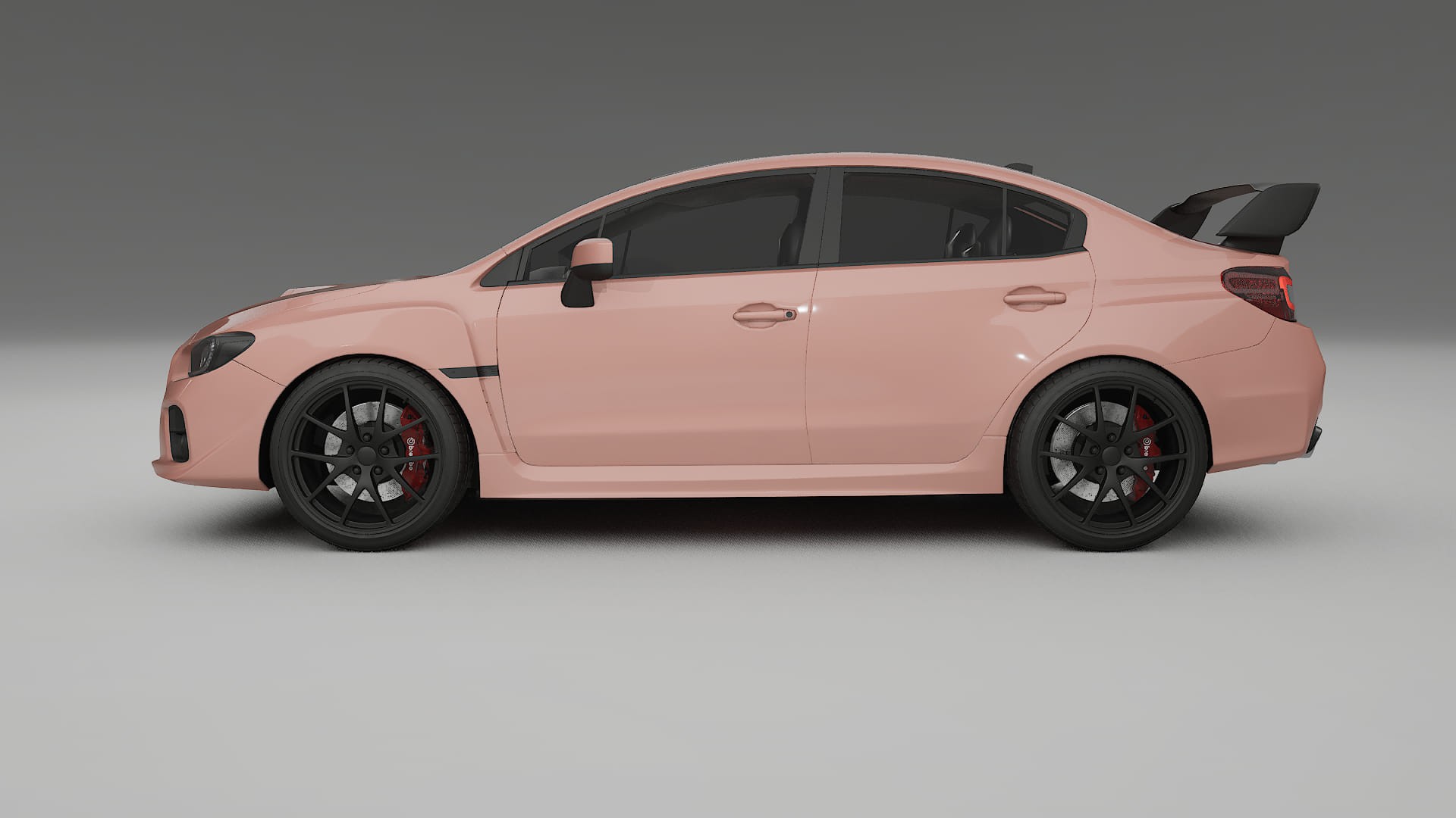 Subaru Impreza WRX Sti VA prefacelift pre LCI TPU Lakbeschermingsfolie | BLUSH Kleurveranderende PPF – Volledig Voorgesneden K