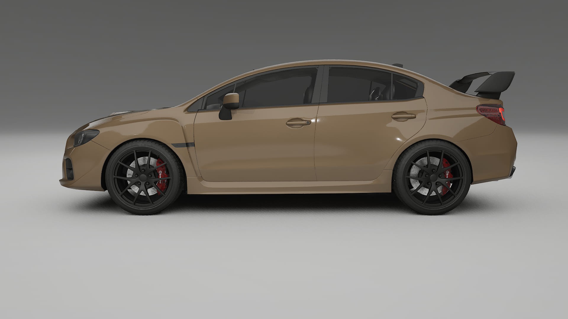 Subaru Impreza WRX Sti VA prefacelift pre LCI TPU Lakbeschermingsfolie | SAHARA Kleurveranderende PPF – Volledig Voorgesneden 