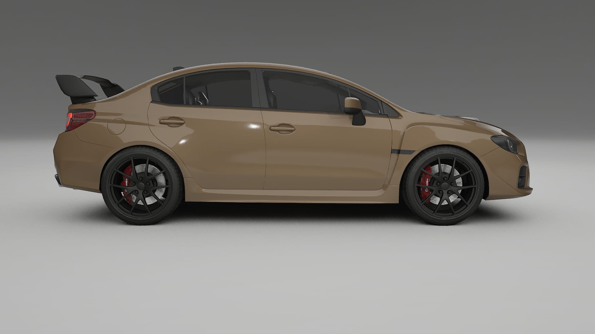 Subaru Impreza WRX Sti VA prefacelift pre LCI TPU Lakbeschermingsfolie | SAHARA Kleurveranderende PPF – Volledig Voorgesneden 