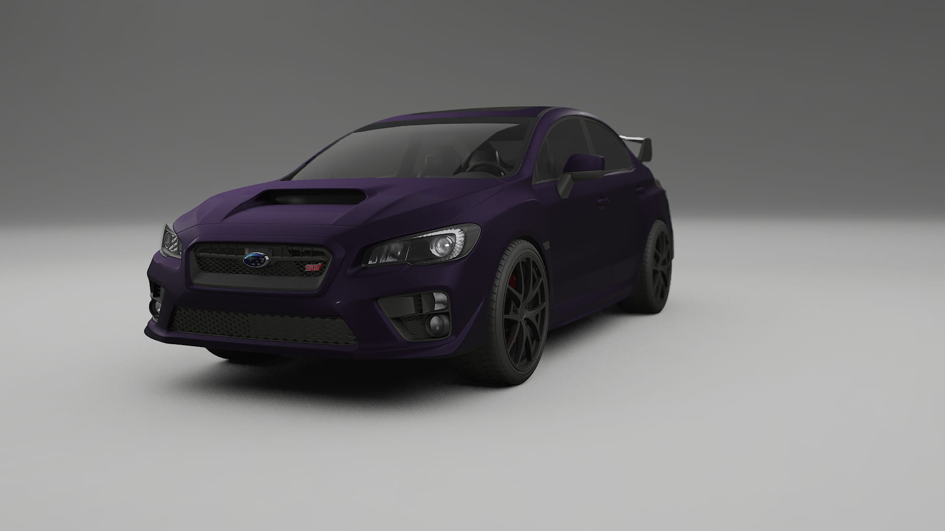 Subaru Impreza WRX Sti VA prefacelift pre LCI TPU Lakbeschermingsfolie | VIOLET Kleurveranderende PPF – Volledig Voorgesneden 