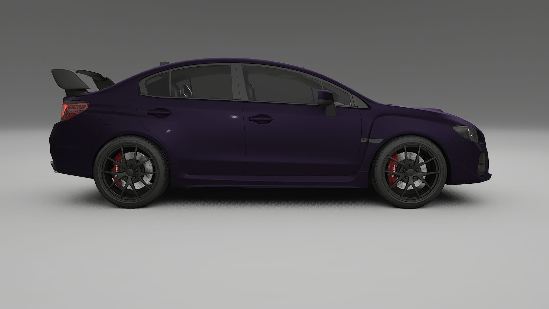 Subaru Impreza WRX Sti VA prefacelift pre LCI TPU Lakbeschermingsfolie | VIOLET Kleurveranderende PPF – Volledig Voorgesneden 