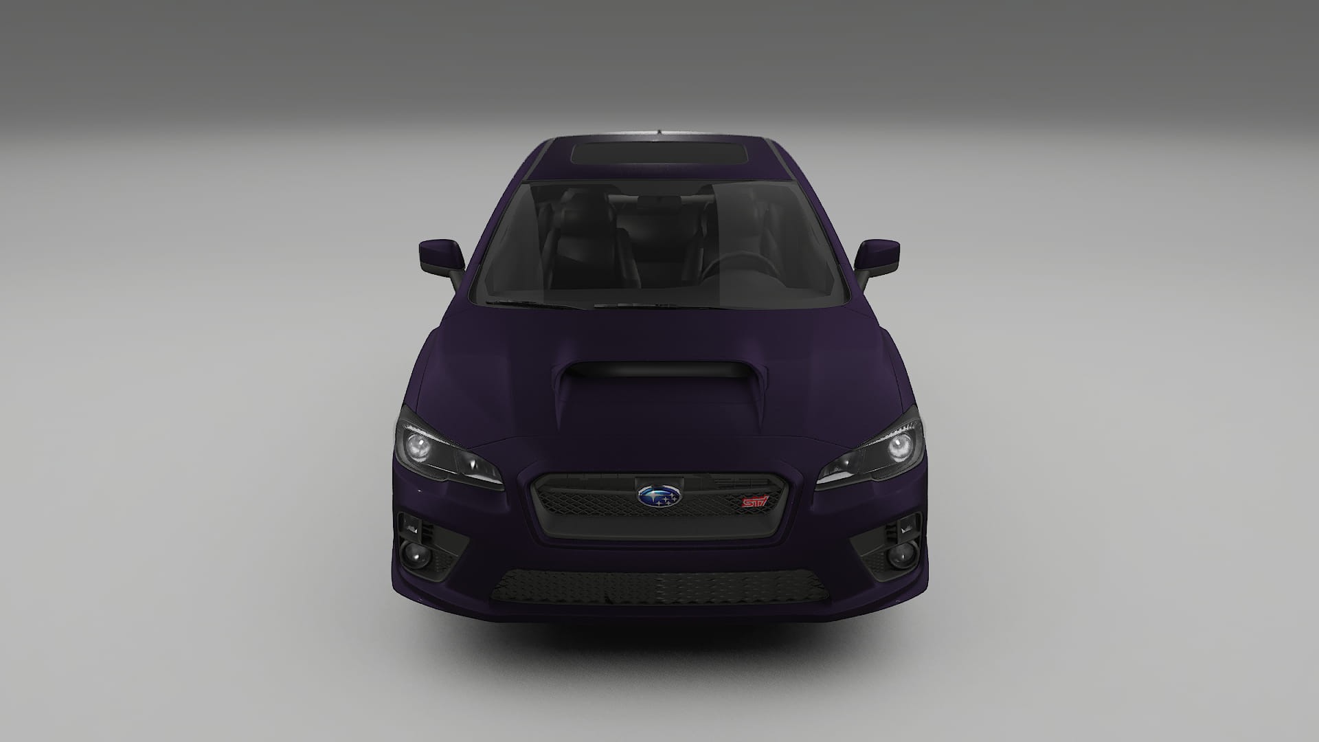 Subaru Impreza WRX Sti VA prefacelift pre LCI TPU Lakbeschermingsfolie | VIOLET Kleurveranderende PPF – Volledig Voorgesneden 