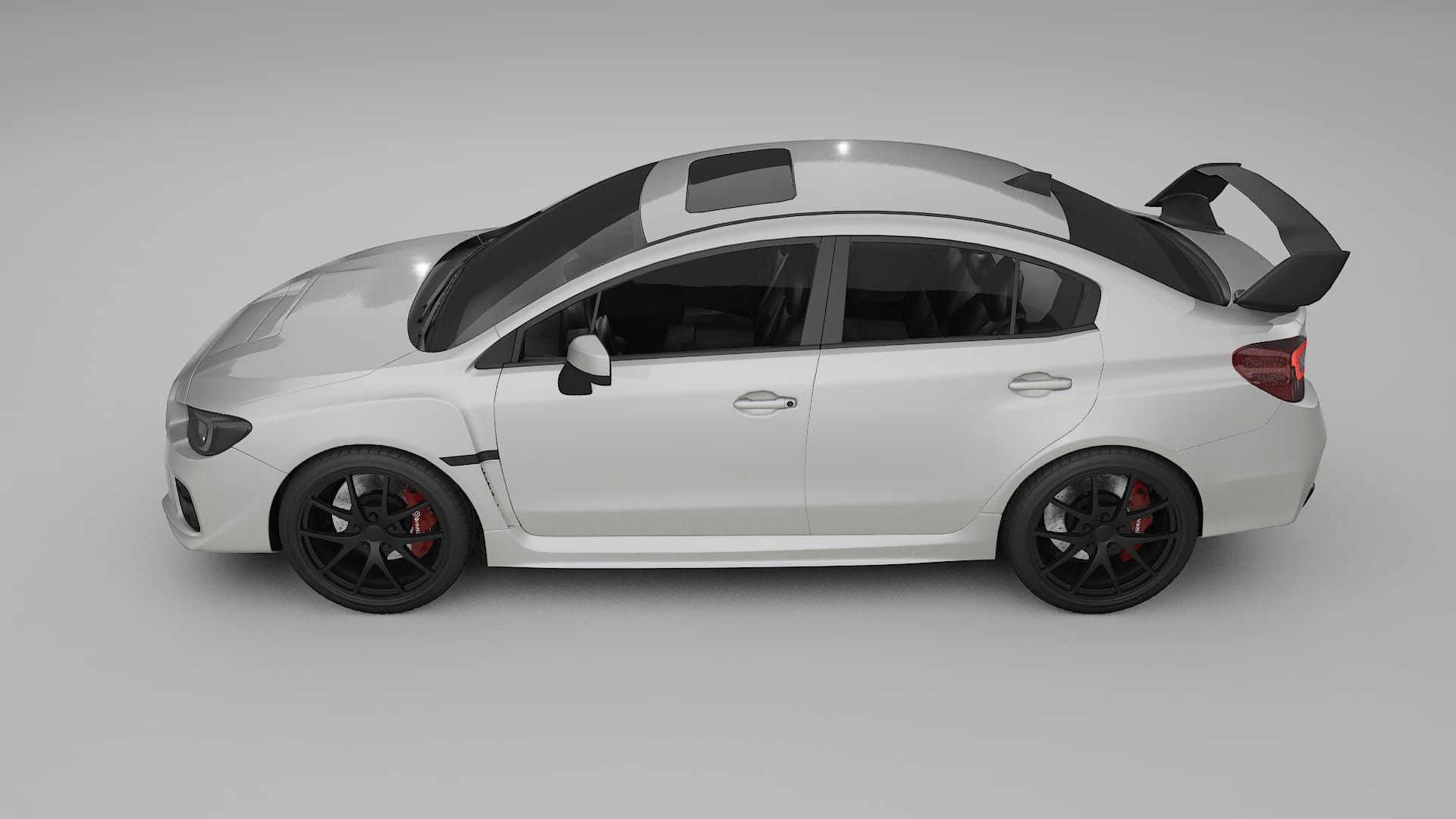 Subaru Impreza WRX Sti VA prefacelift pre LCI TPU Lakbeschermingsfolie | PEARL Kleurveranderende PPF – Volledig Voorgesneden K