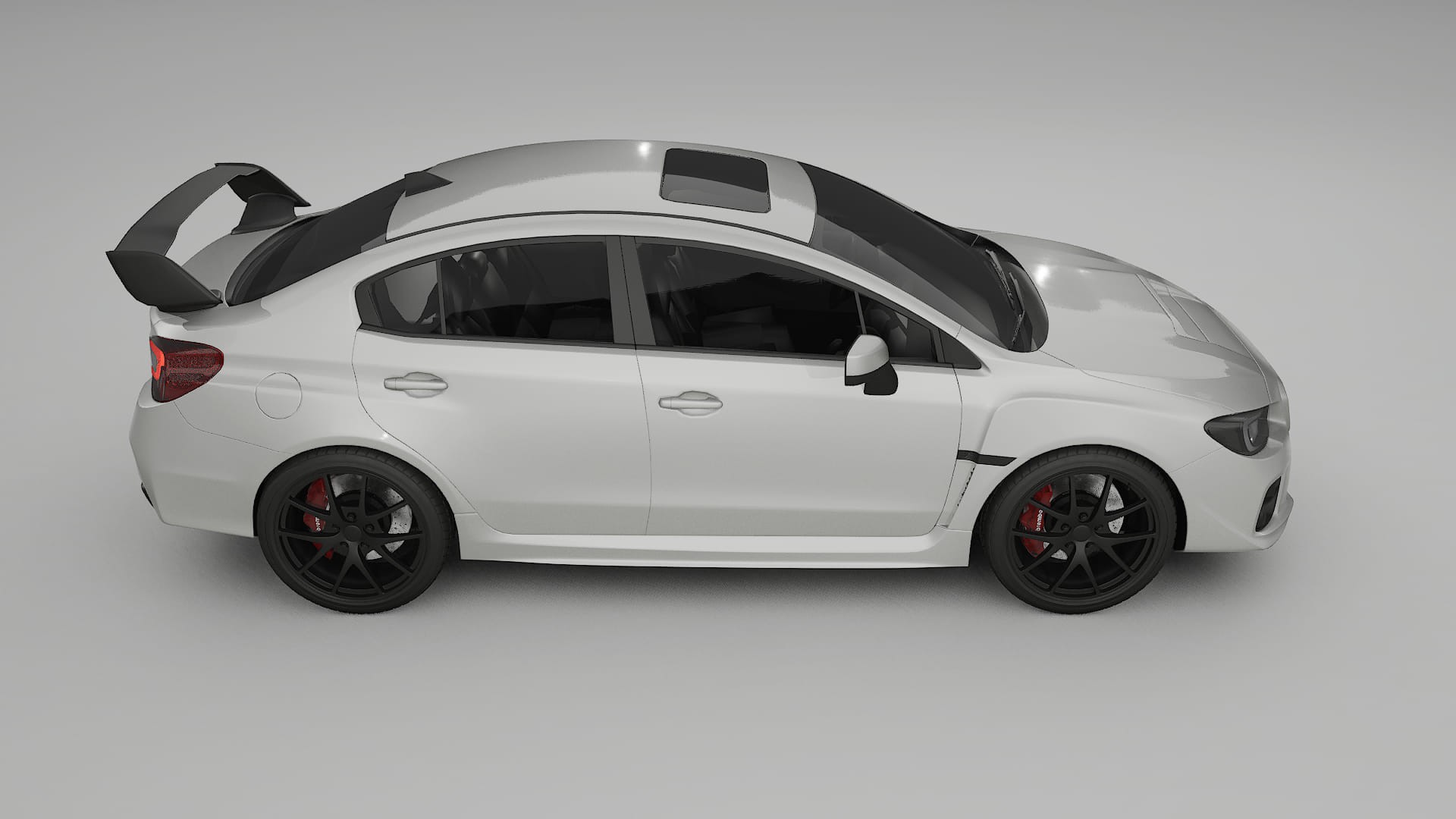 Subaru Impreza WRX Sti VA prefacelift pre LCI TPU Lakbeschermingsfolie | PEARL Kleurveranderende PPF – Volledig Voorgesneden K