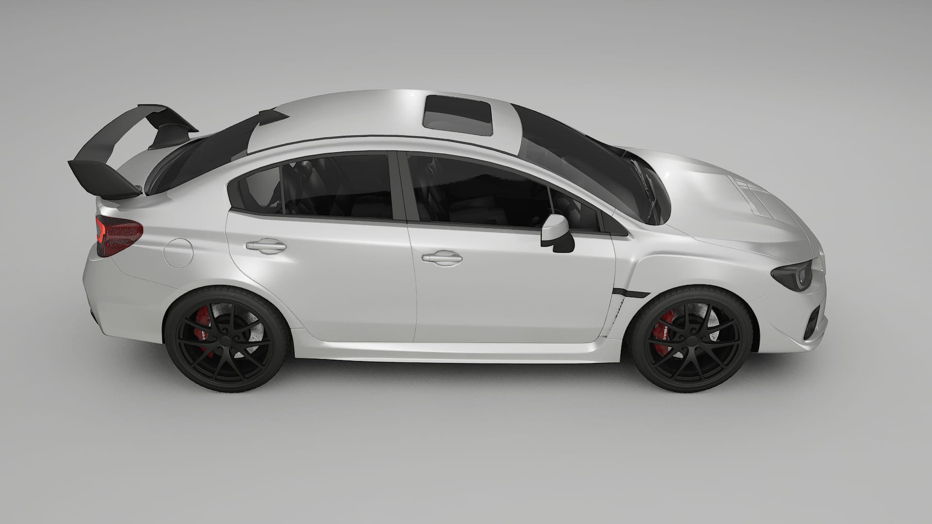 Subaru Impreza WRX Sti VA prefacelift pre LCI TPU Lakbeschermingsfolie | OPAL Kleurveranderende PPF – Volledig Voorgesneden Ki