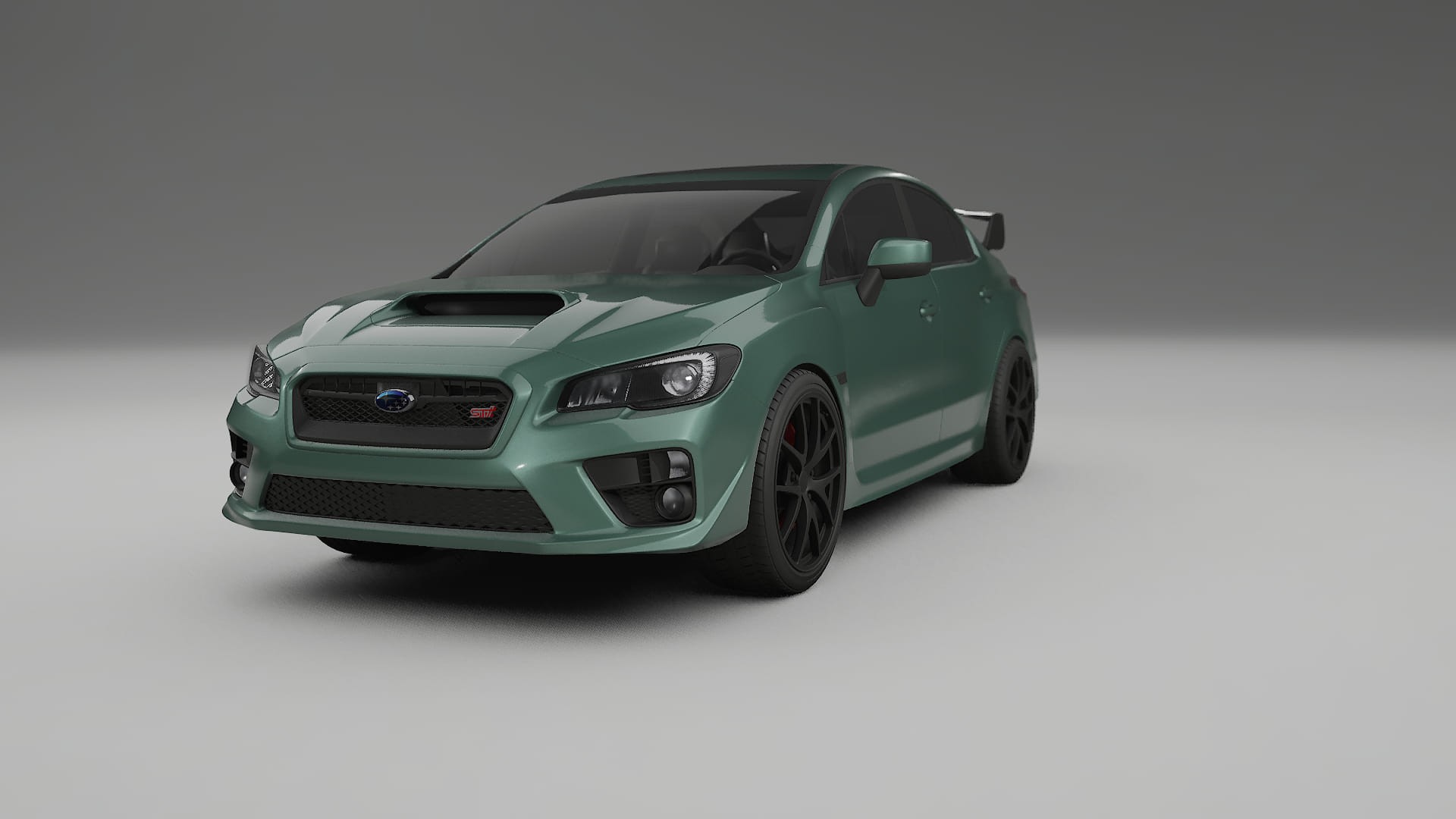 Subaru Impreza WRX Sti VA prefacelift pre LCI TPU Lakbeschermingsfolie | EVERGREEN Kleurveranderende PPF – Volledig Voorgesned