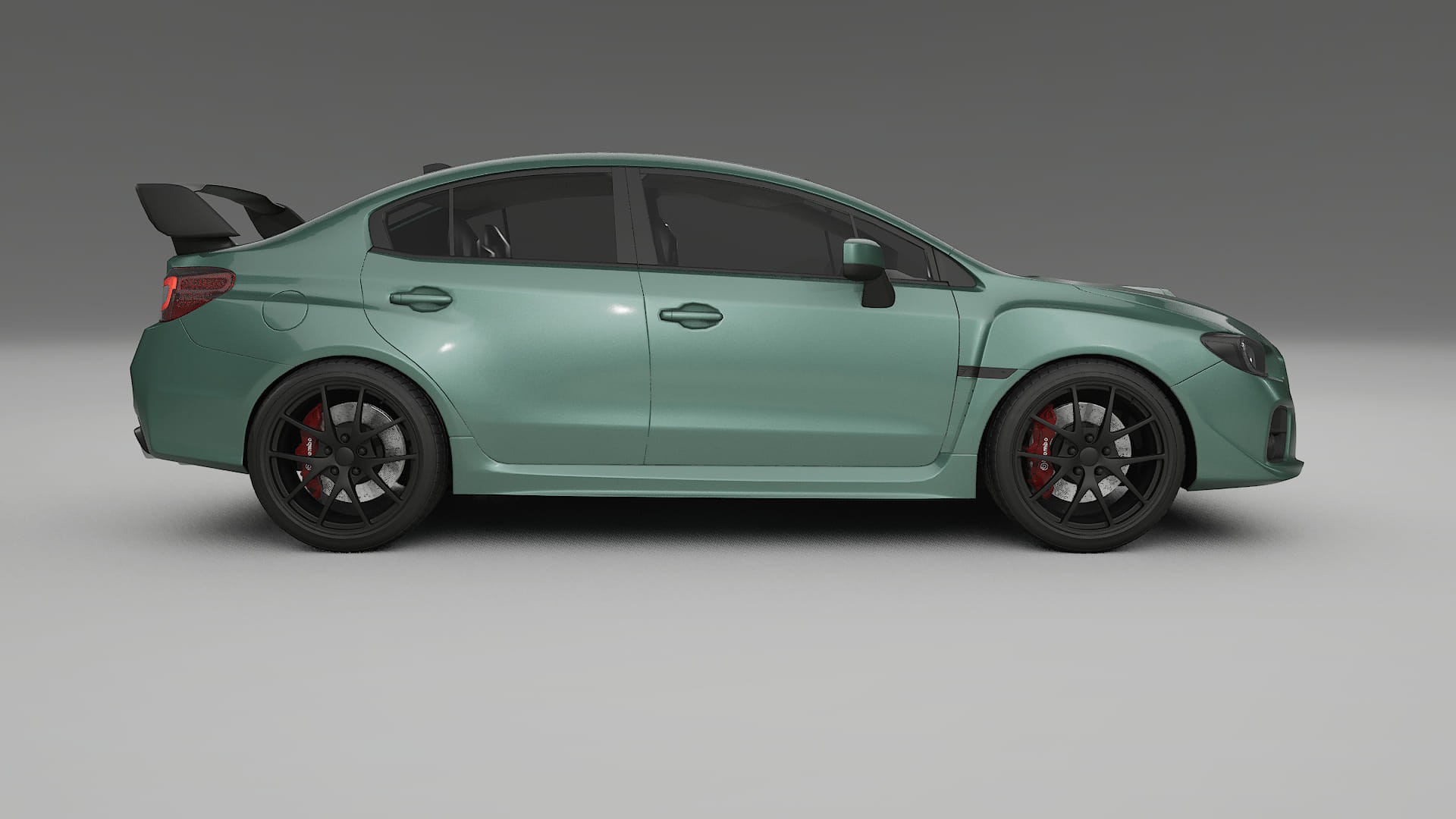 Subaru Impreza WRX Sti VA prefacelift pre LCI TPU Lakbeschermingsfolie | EVERGREEN Kleurveranderende PPF – Volledig Voorgesned