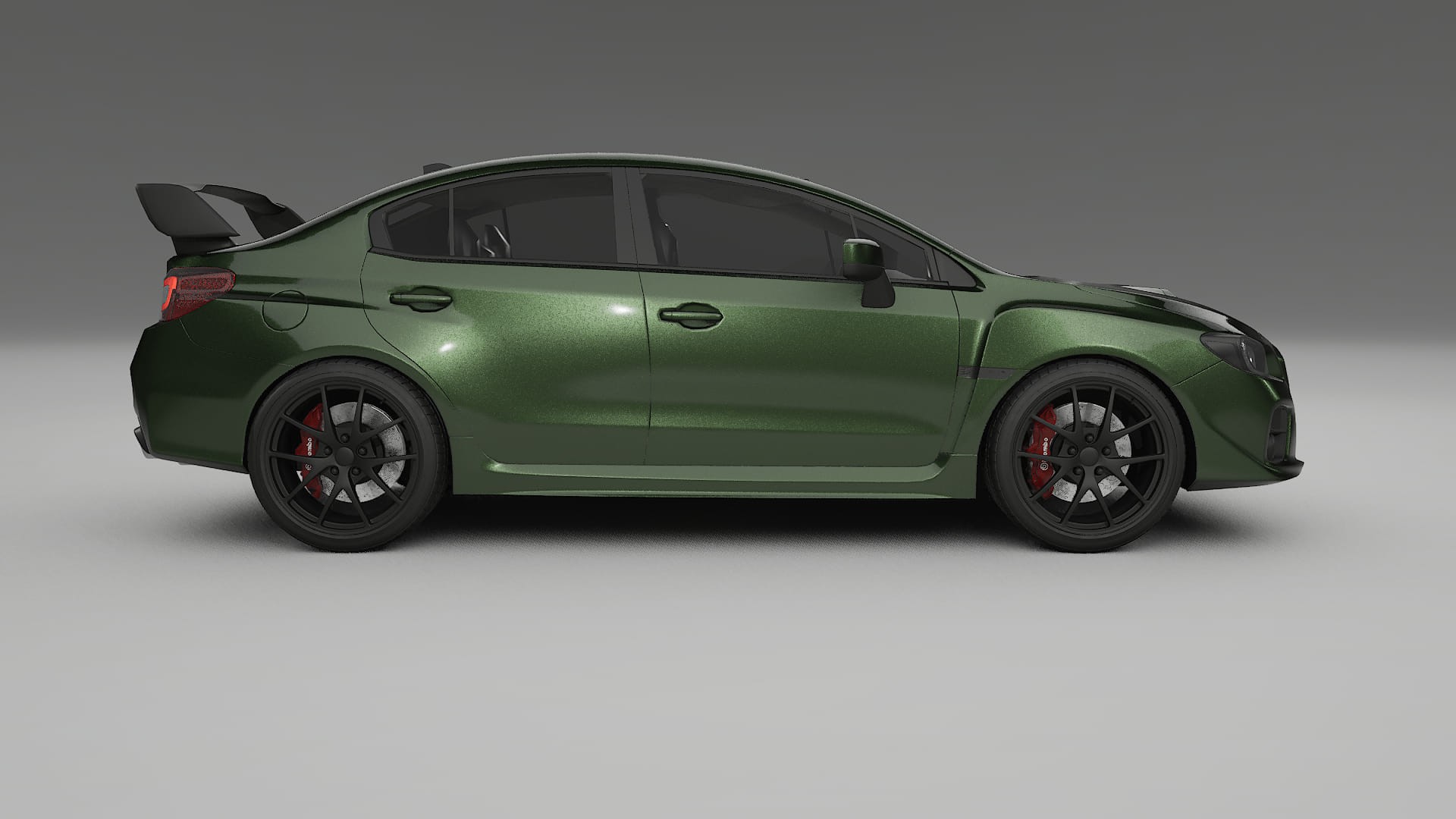 Subaru Impreza WRX Sti VA prefacelift pre LCI TPU Lakbeschermingsfolie | LAGOON Kleurveranderende PPF – Volledig Voorgesneden 