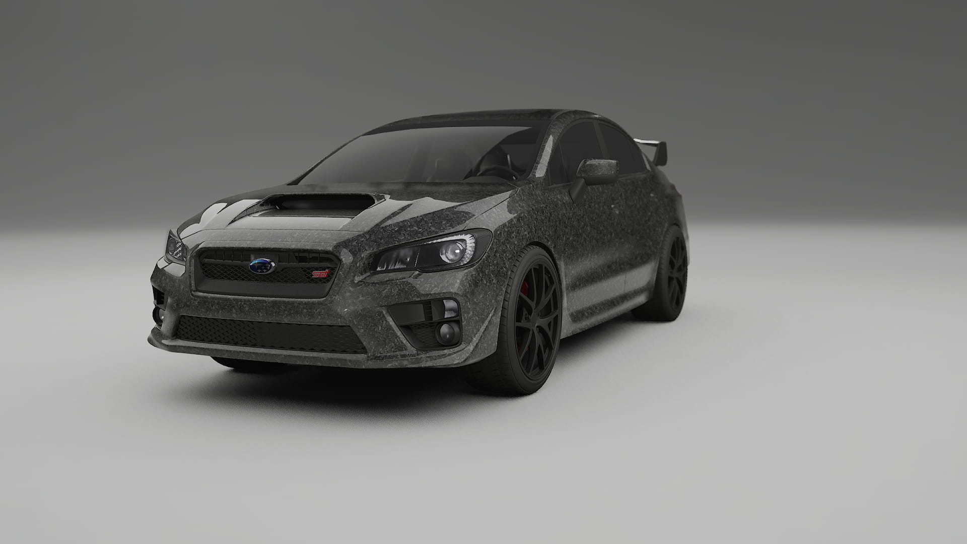 Subaru Impreza WRX Sti VA prefacelift pre LCI TPU Lakbeschermingsfolie | FORGED S Kleurveranderende PPF – Volledig Voorgesnede 2