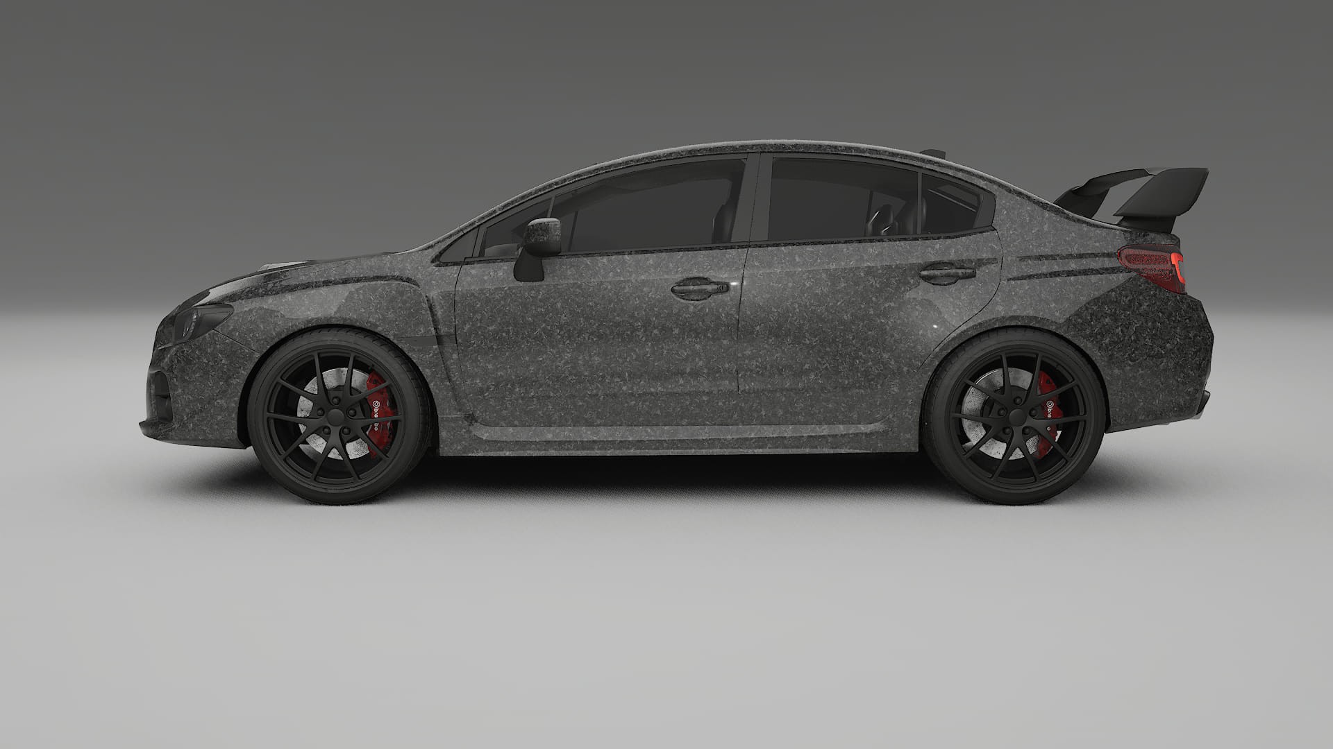 Subaru Impreza WRX Sti VA prefacelift pre LCI TPU Lakbeschermingsfolie | FORGED S Kleurveranderende PPF – Volledig Voorgesnede