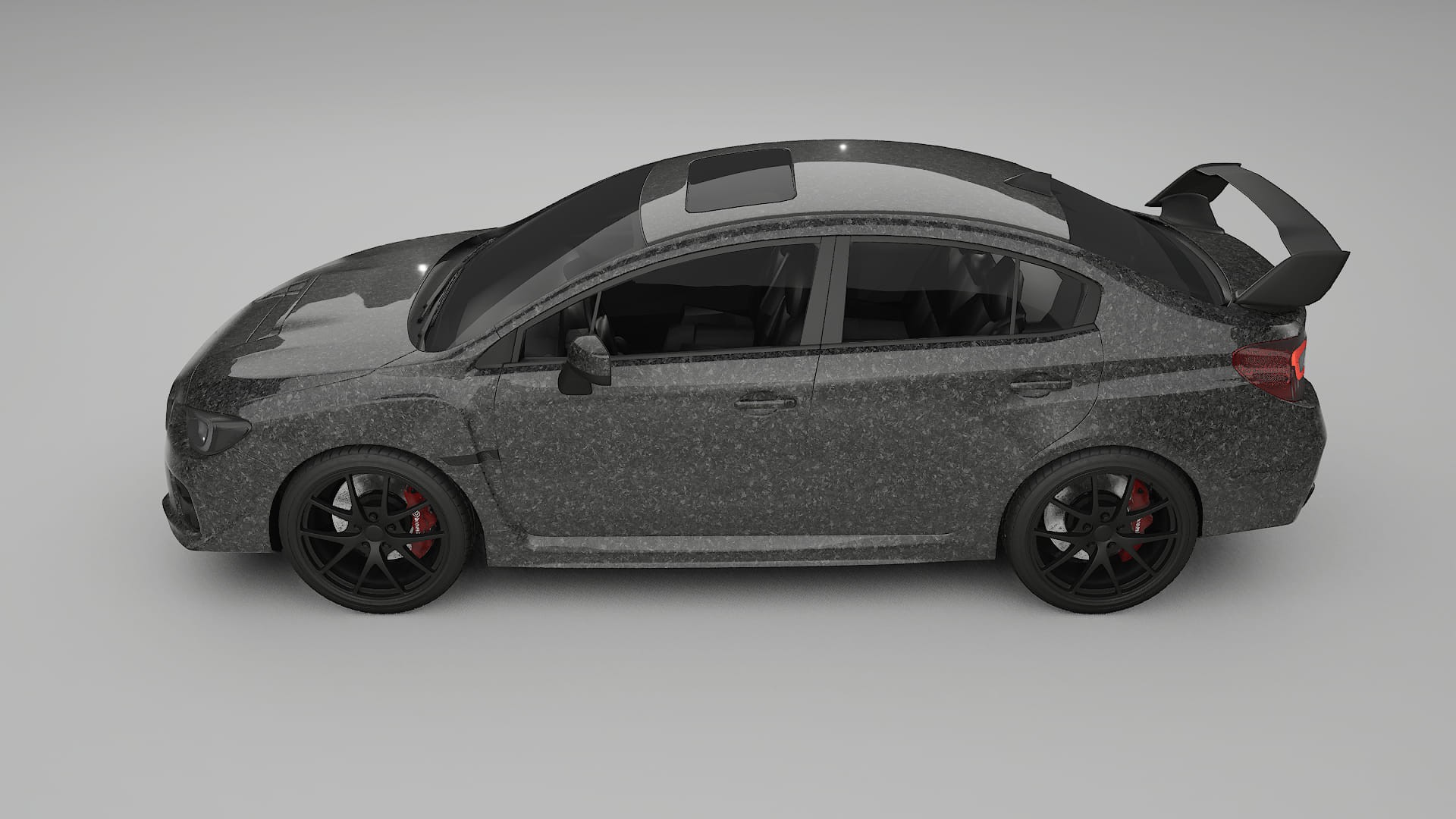 Subaru Impreza WRX Sti VA prefacelift pre LCI TPU Lakbeschermingsfolie | FORGED S Kleurveranderende PPF – Volledig Voorgesnede