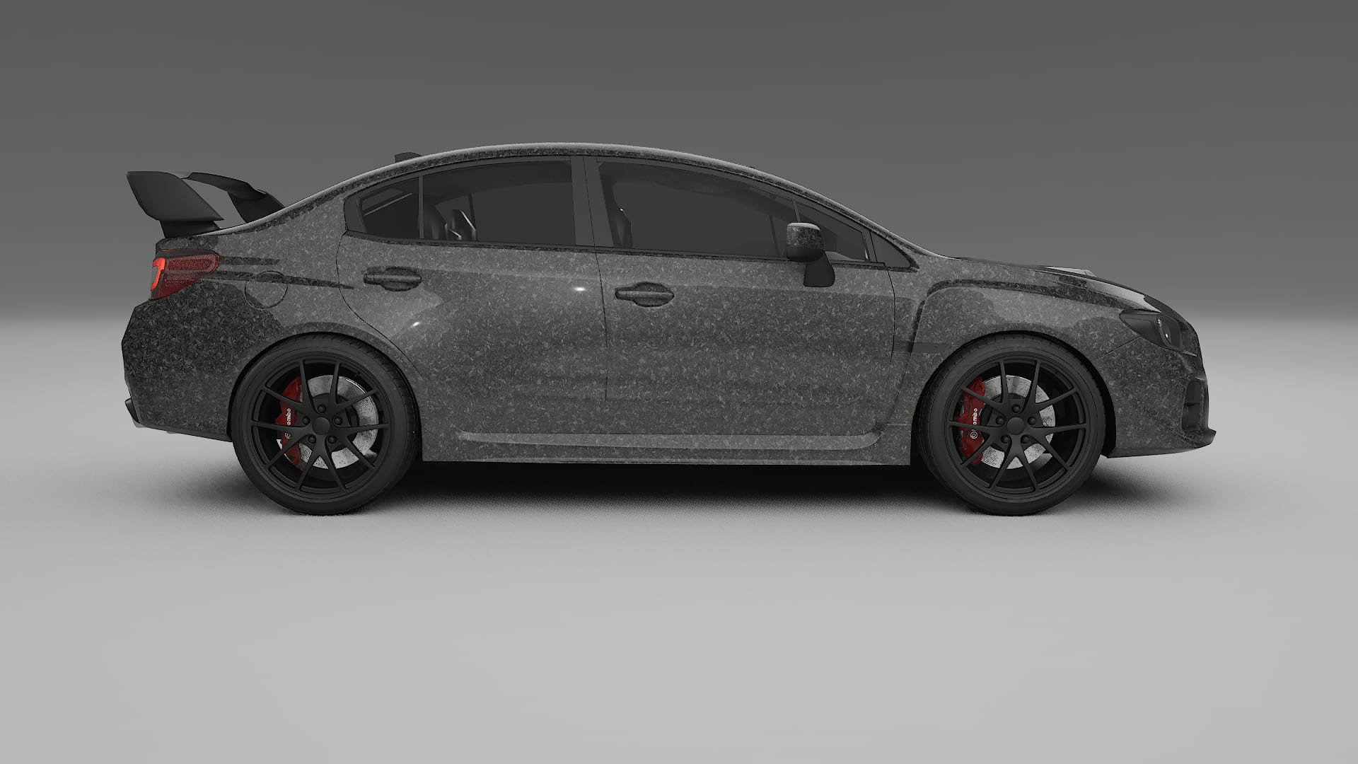 Subaru Impreza WRX Sti VA prefacelift pre LCI TPU Lakbeschermingsfolie | FORGED S Kleurveranderende PPF – Volledig Voorgesnede